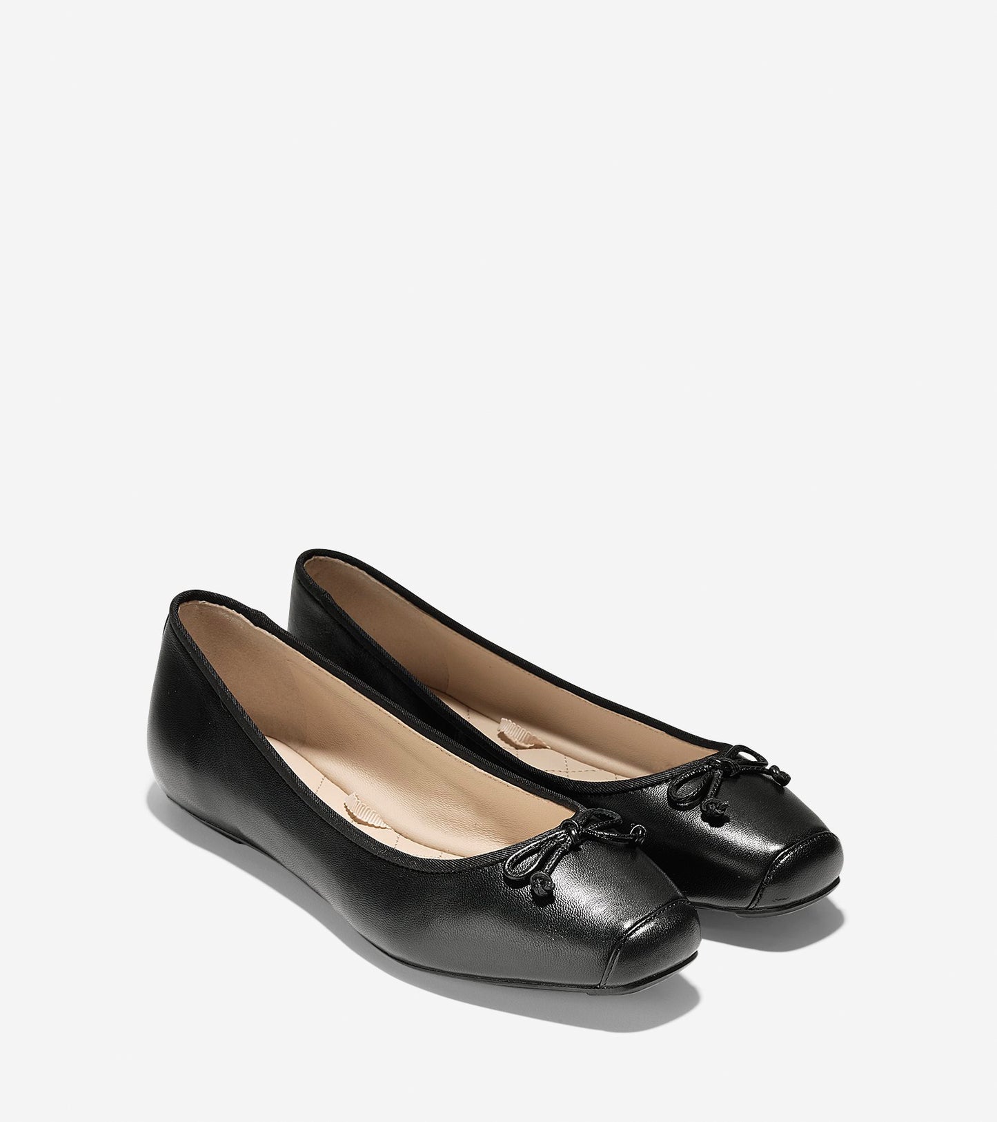 ColeHaan-Downtown Ballet Flat-w09907-Black