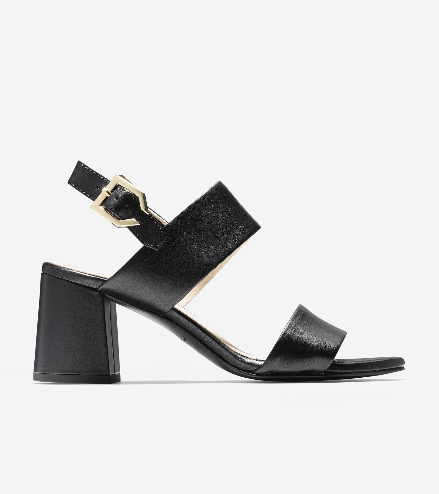 ColeHaan-Avani City Sandal-w10071-Black Leather