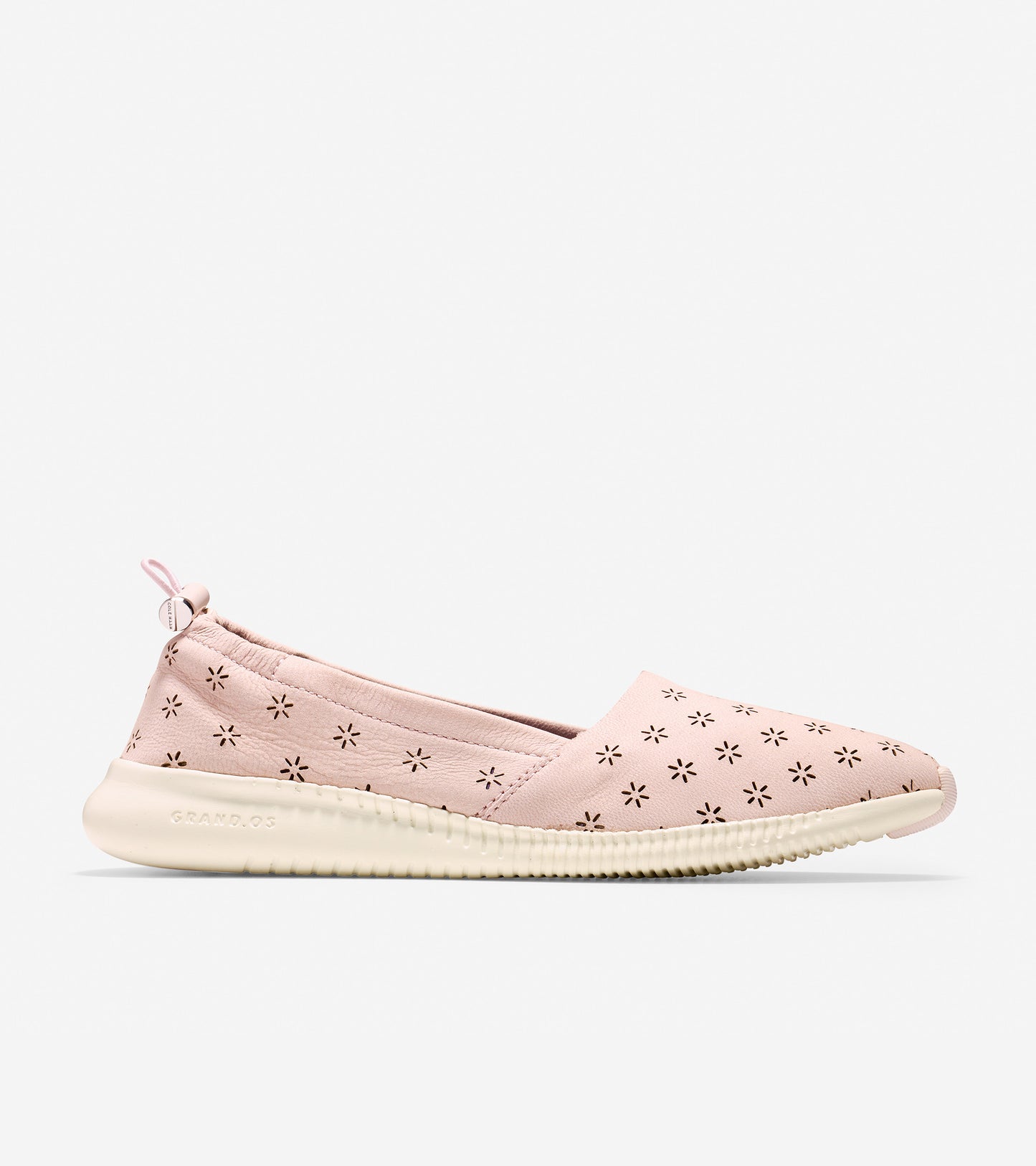 ColeHaan-StudiøGrand Perforated Slip-On Sneaker-w10395-Peach Blush Perforated Nubuck