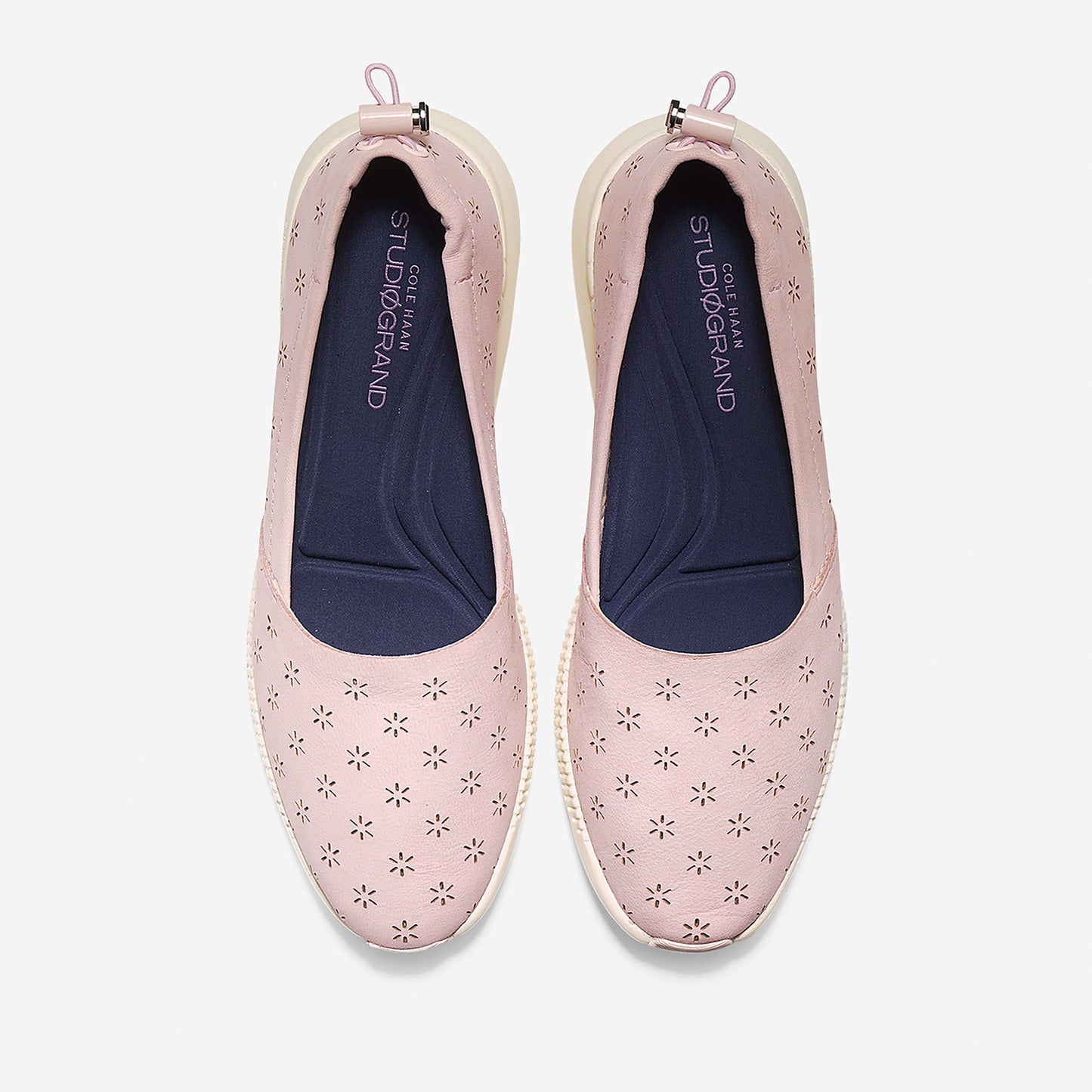 ColeHaan-StudiøGrand Perforated Slip-On Sneaker-w10395-Peach Blush Perforated Nubuck