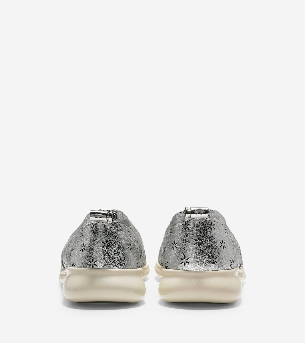 ColeHaan-StudiøGrand Perforated Slip-On Sneaker-w10396-Silver Metallic Perforated-fog