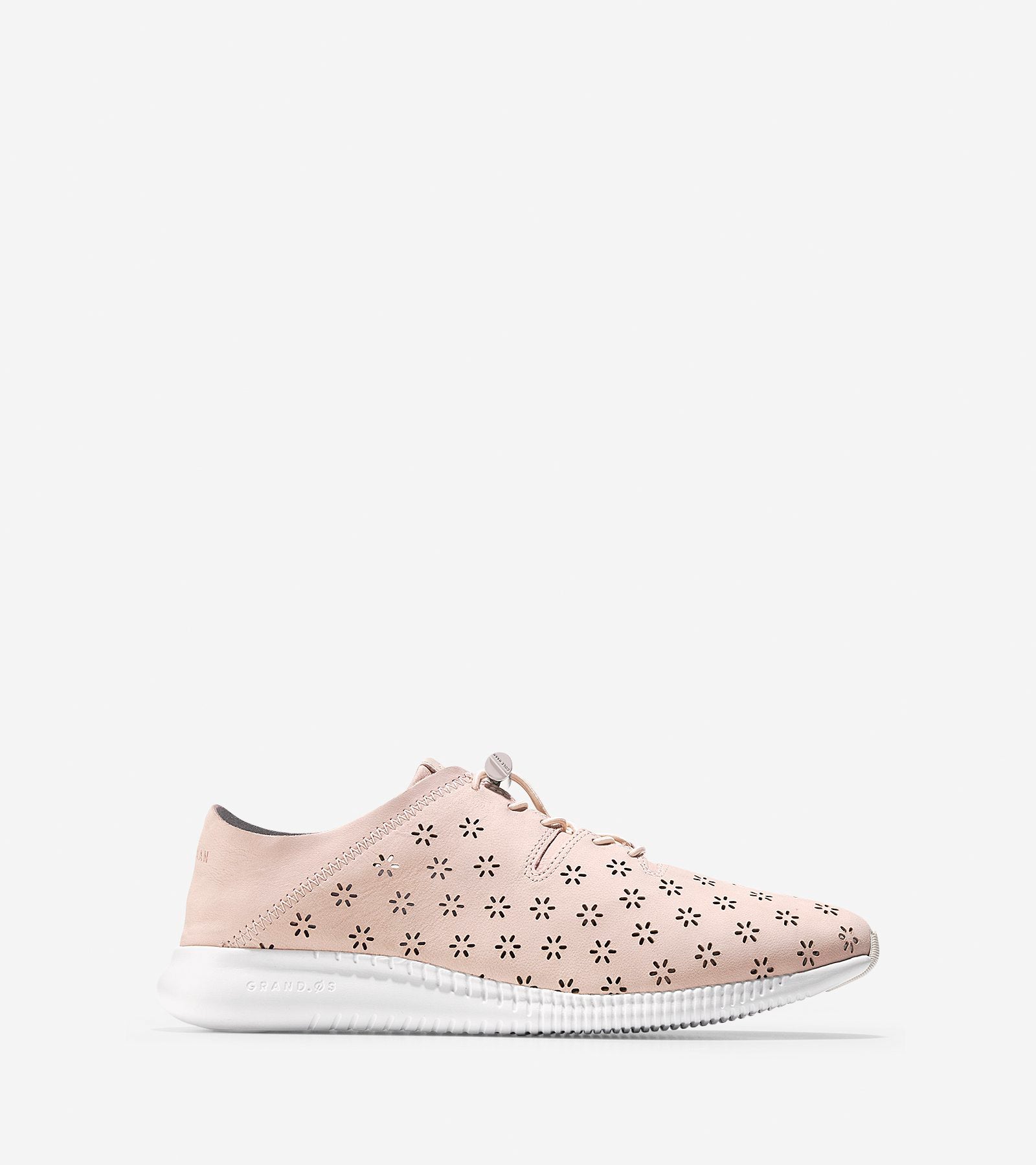 ColeHaan-StudiøGrand Pack-and-Go Sneaker-w10577-Peach Blush Perforated-optic White