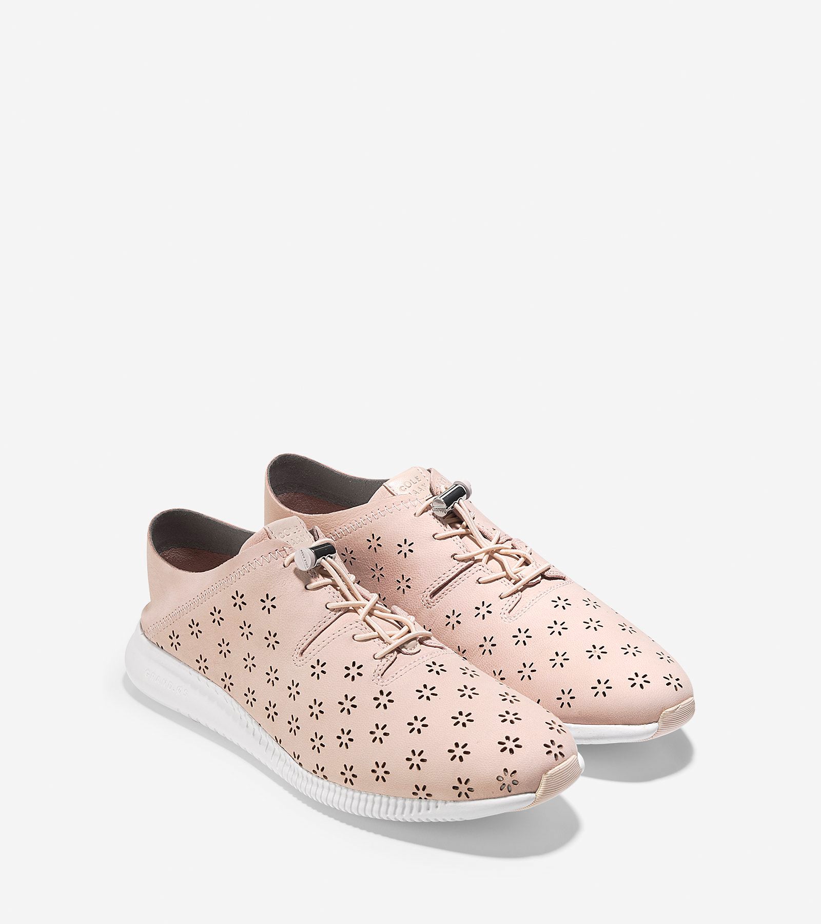 ColeHaan-StudiøGrand Pack-and-Go Sneaker-w10577-Peach Blush Perforated-optic White