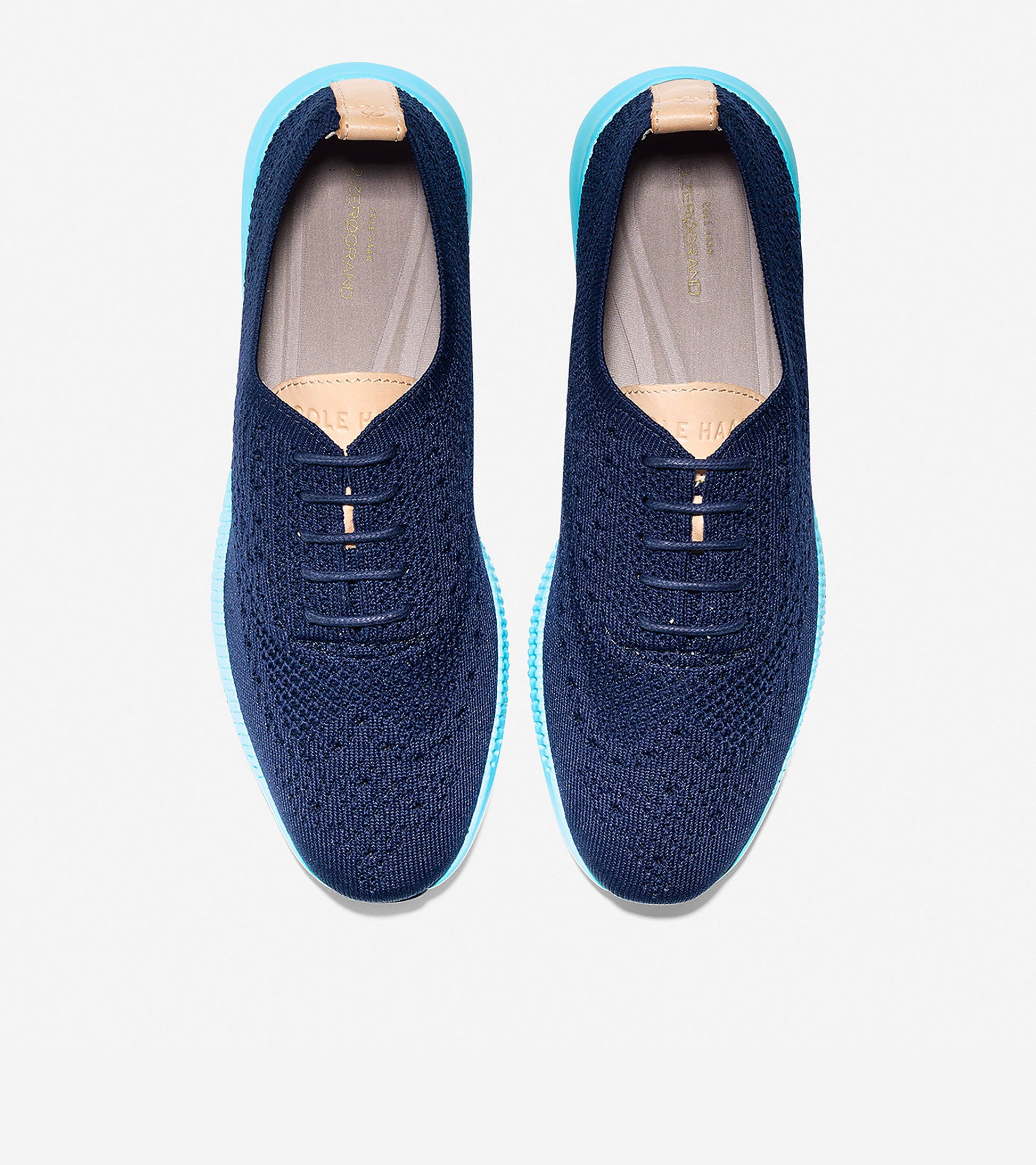 ColeHaan-2.ZERØGRAND Wingtip Oxford-w10863-Marine Blue Knit-bluefish