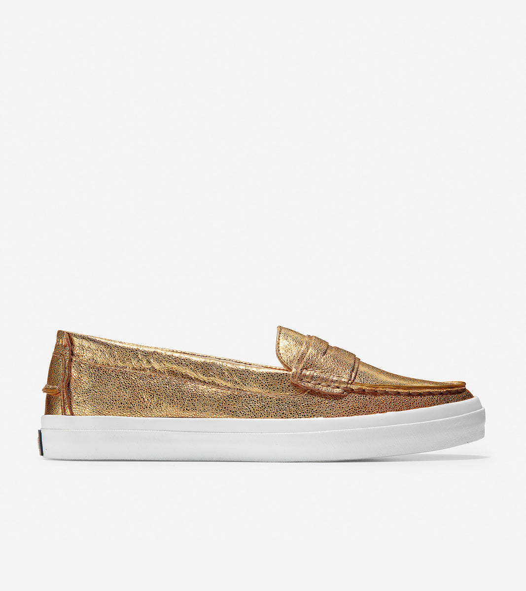 ColeHaan-Pinch Weekender LX Loafer-w10898-Gold Leather