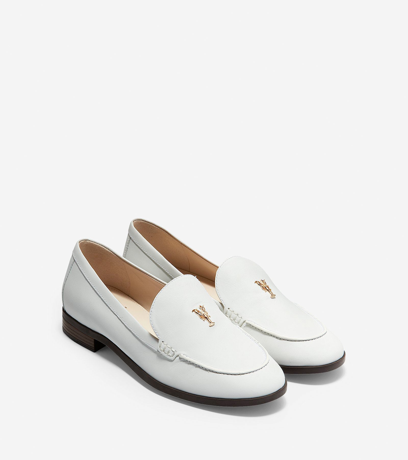 ColeHaan-Pinch Lobster Loafer-w11253-Optic White Leather