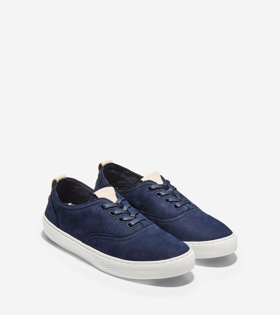 ColeHaan-GrandPrø Deck Sneaker-w11430-Marine Blue Nubuck