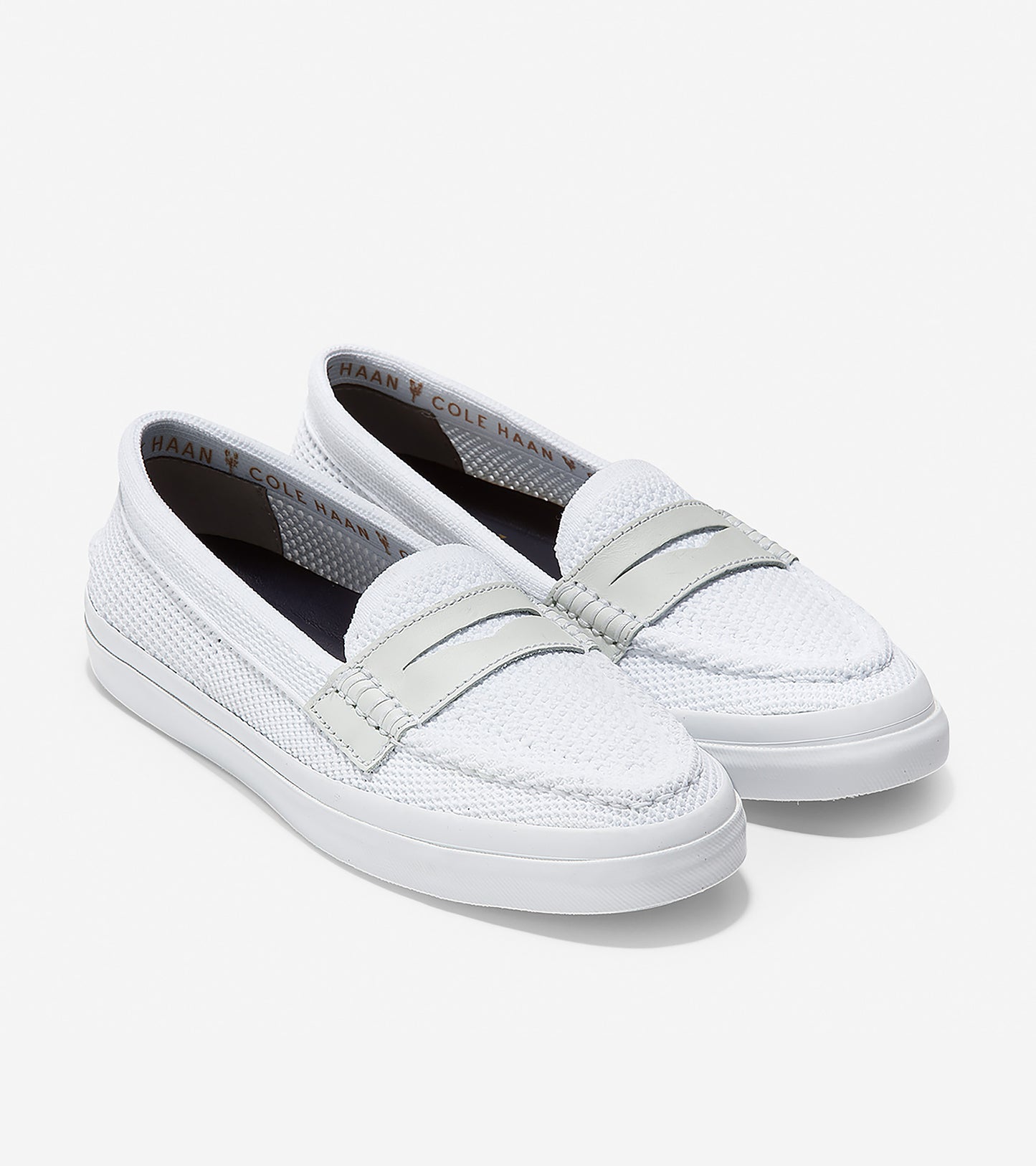ColeHaan-Pinch Weekender LX Loafer-w11557-White Stitchlite™-Vapor Grey