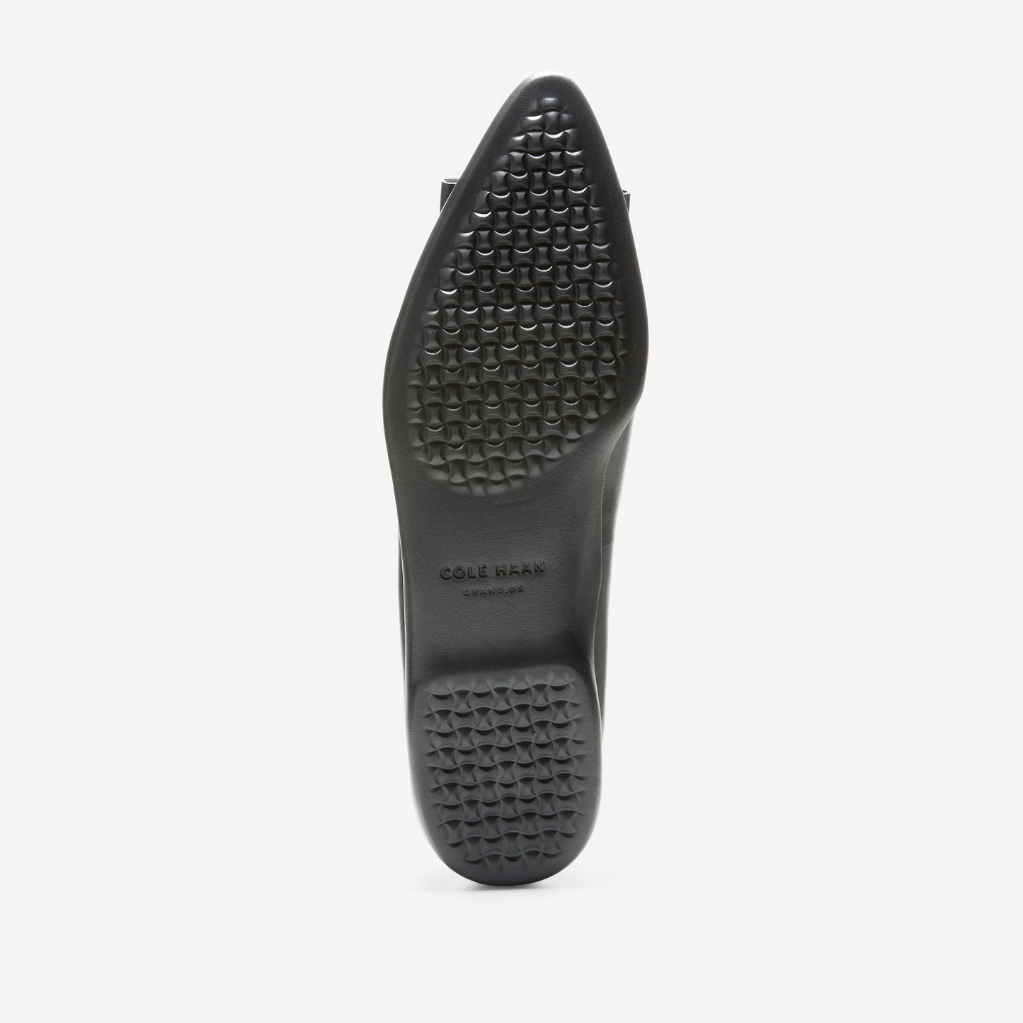 ColeHaan-ZERØGRAND Bow Skimmer Flat-w11762-Black Leather