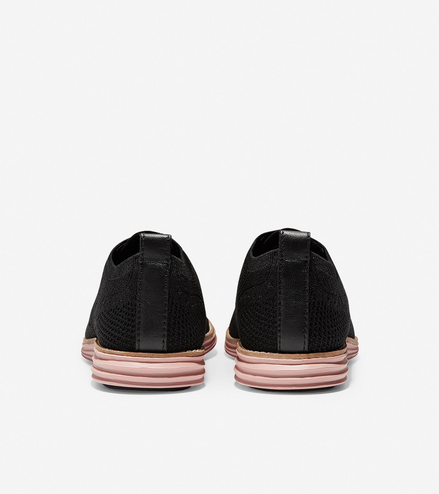 ColeHaan-ØriginalGrand Wingtip Oxford-w12359-Black Stitchlite™-Misty Rose