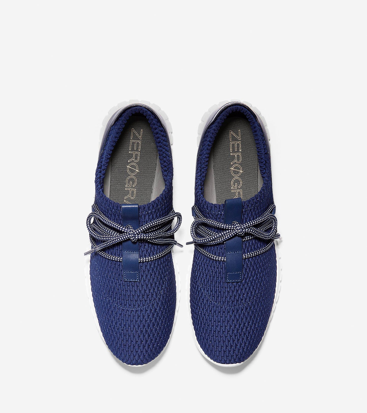 ColeHaan-ZERØGRAND Quilted Sneaker-w12915-Marine Blue-Optic White