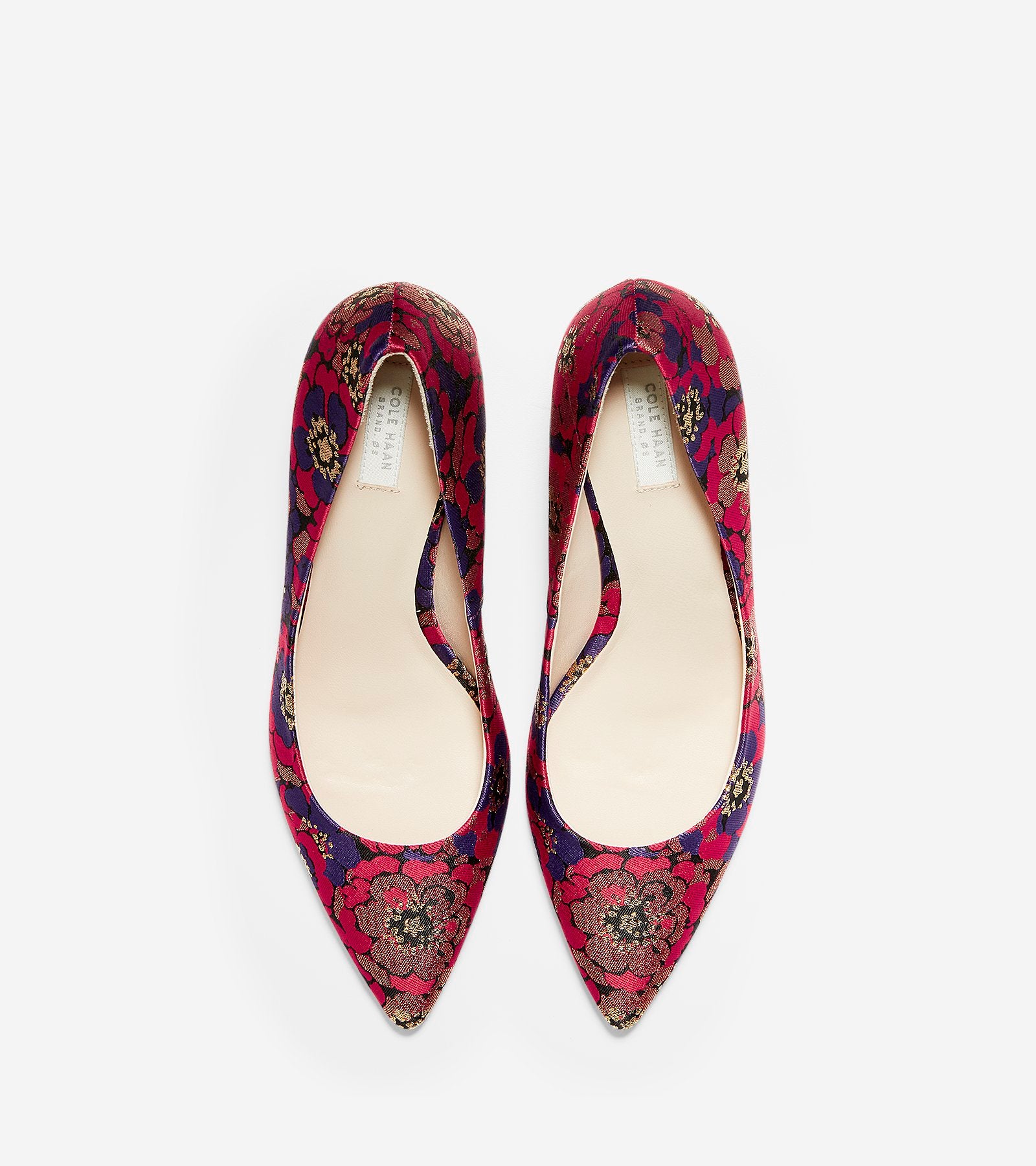 ColeHaan-Vesta Pump (65mm)-w12992-Chrystie Floral Print Jacquard