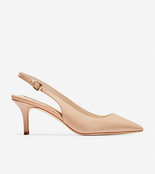 ColeHaan-Vesta Slingback Pump (65mm)-w13815-Nude Leather