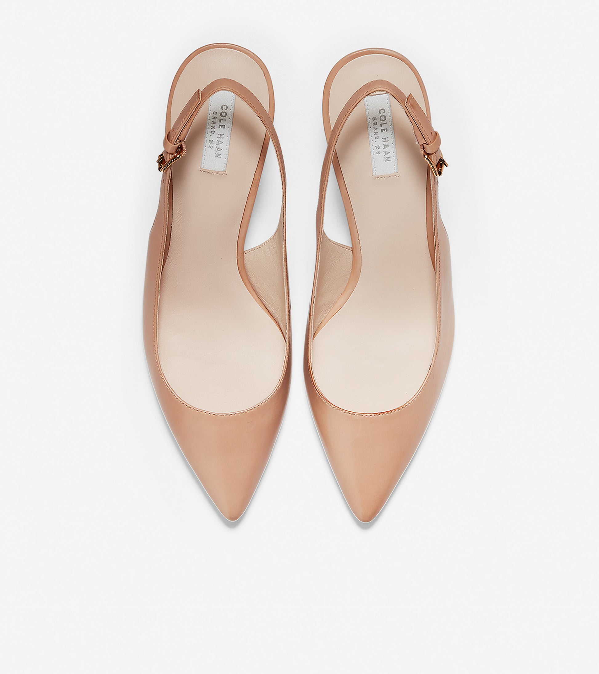 ColeHaan-Vesta Slingback Pump (65mm)-w13815-Nude Leather