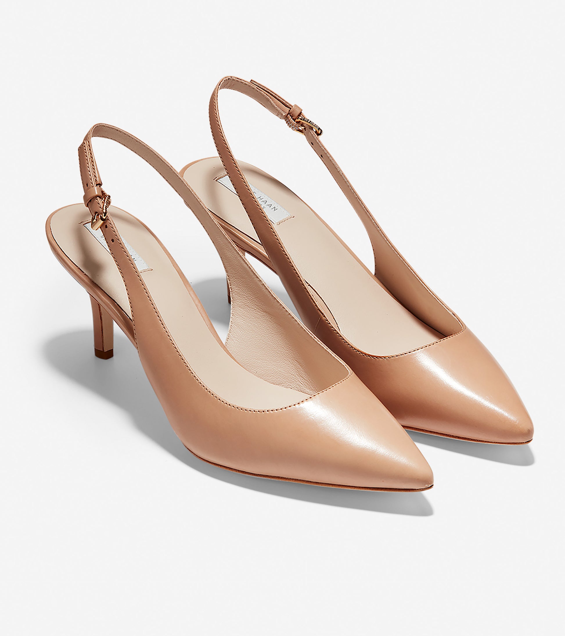 ColeHaan-Vesta Slingback Pump (65mm)-w13815-Nude Leather