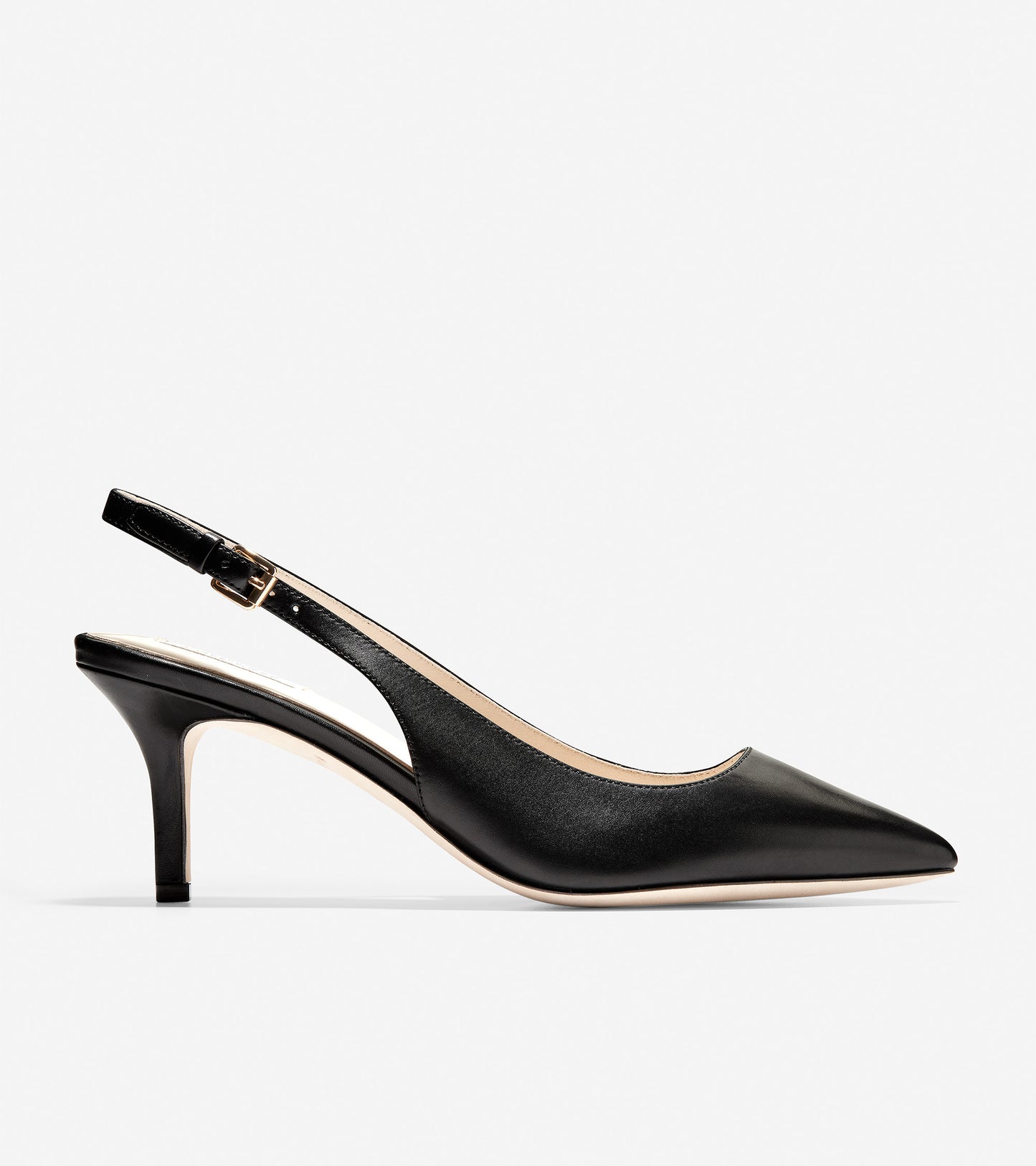 ColeHaan-Vesta Slingback Pump (65mm)-w13817-Black Leather