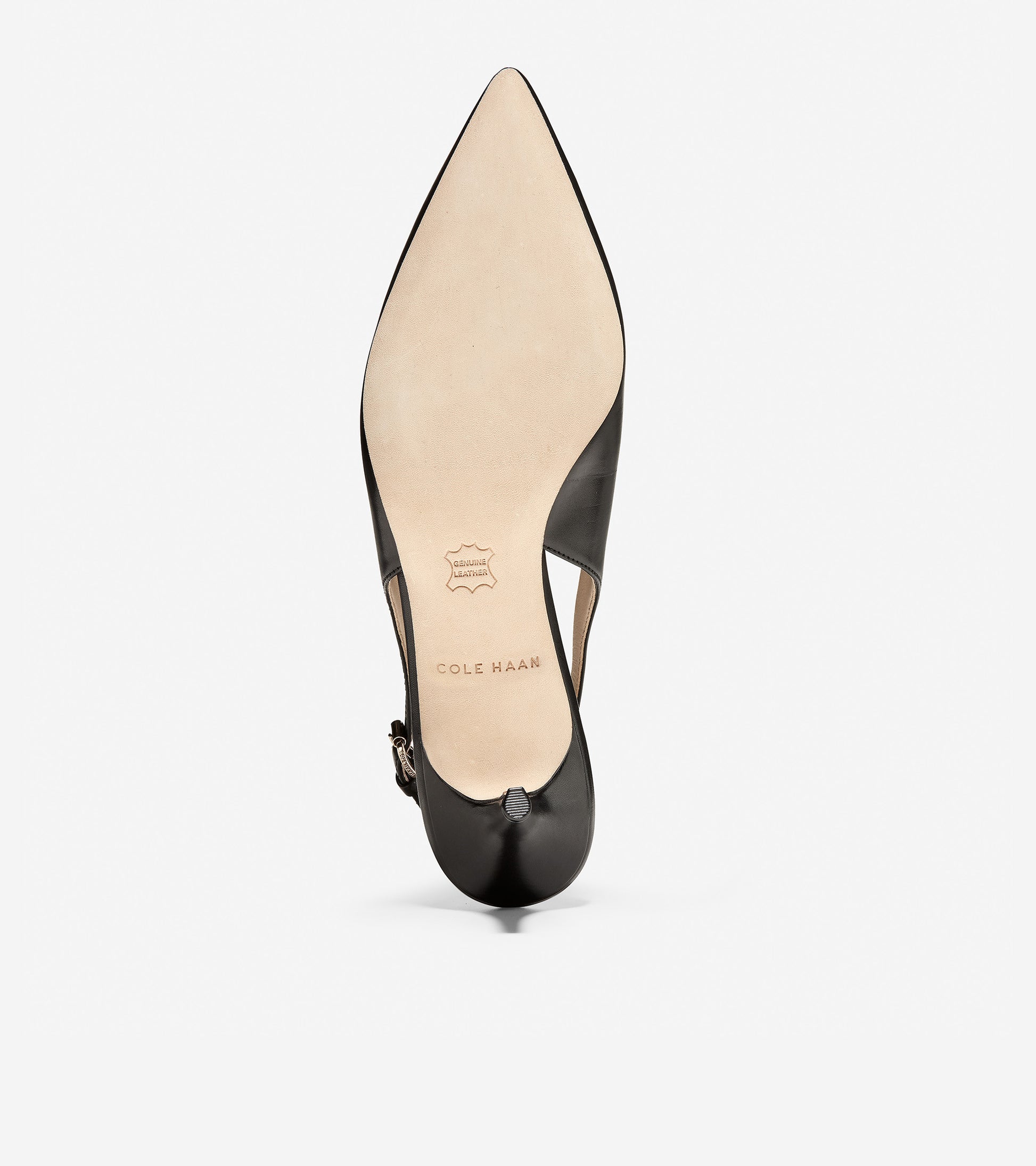 ColeHaan-Vesta Slingback Pump (65mm)-w13817-Black Leather