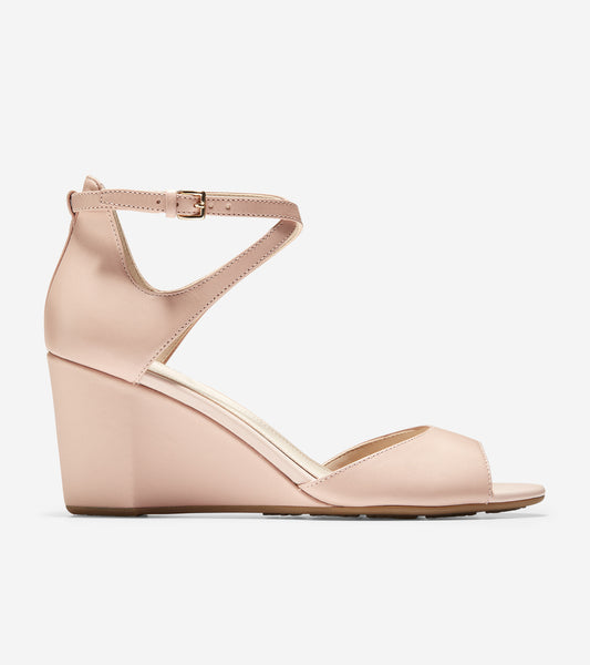 ColeHaan-Sadie Open Toe Wedge Sandal-w13852-Mahogany Rose Leather