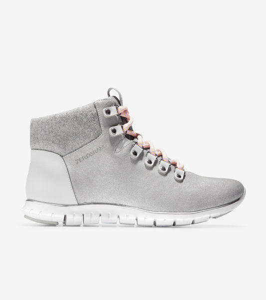 ColeHaan-ZERØGRAND Hiker Boot-w14043-Argento Suede
