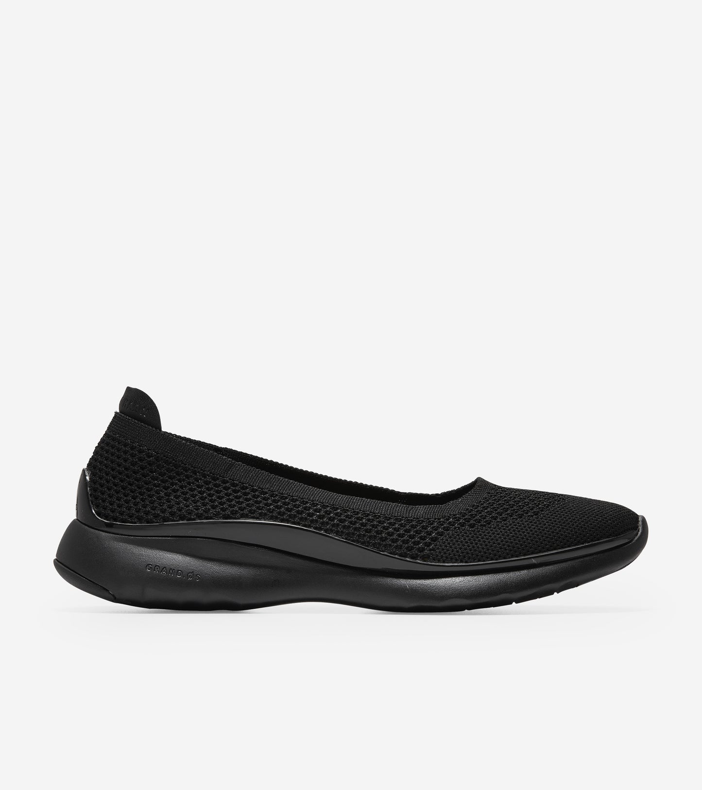 ColeHaan-3.ZERØGRAND Ballet Flat-w14285-Black Stitchlite™-Black