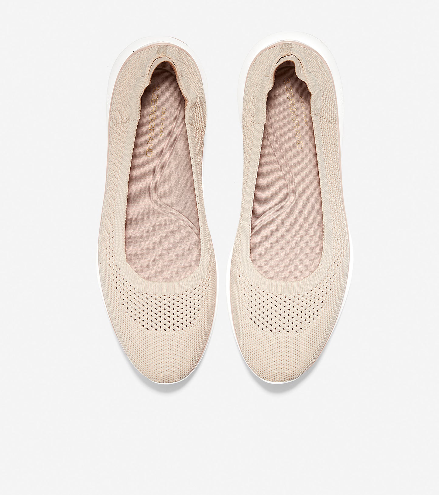 ColeHaan-3.ZERØGRAND Ballet Flat-w14287-Brazilian Sand Stitchlite™