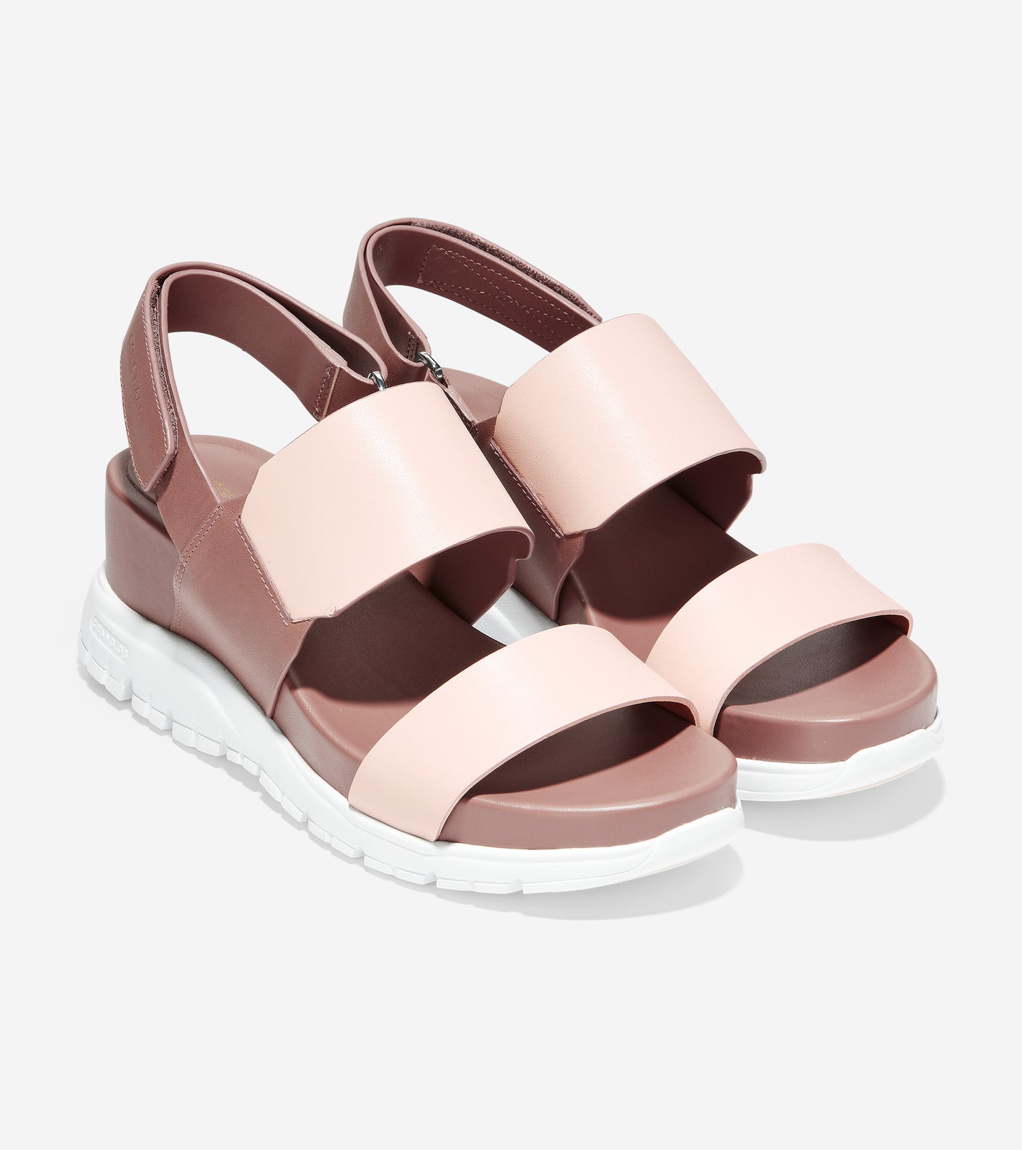 ColeHaan-ZERØGRAND Wedge Sandal-w14590-Pink Dogwood-burlwood Leather