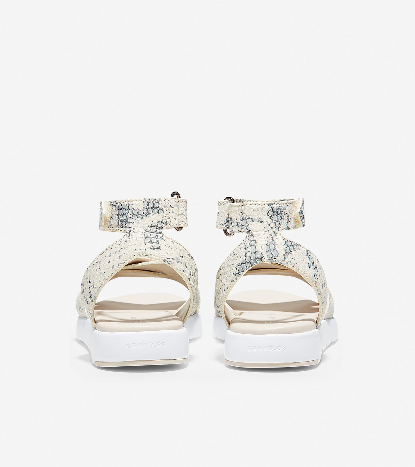 ColeHaan-ZERØGRAND Cross Strap Sandal-w14660-Roccia Snake Print Leather