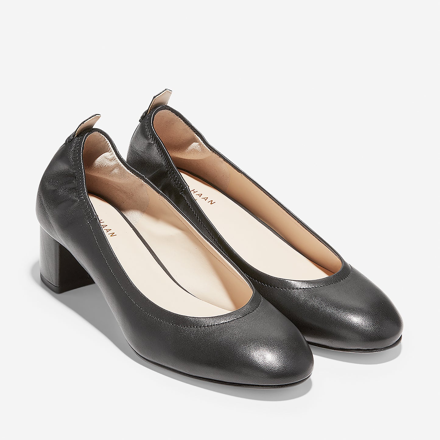 ColeHaan-Aviana Pump (50mm)-w14687-Black Leather