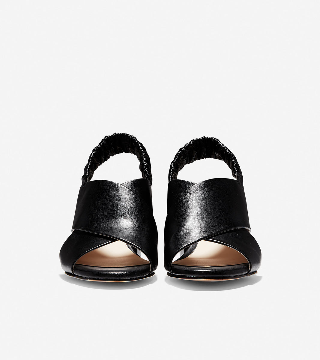ColeHaan-Anastasia City Sandal-w14702-Black Leather