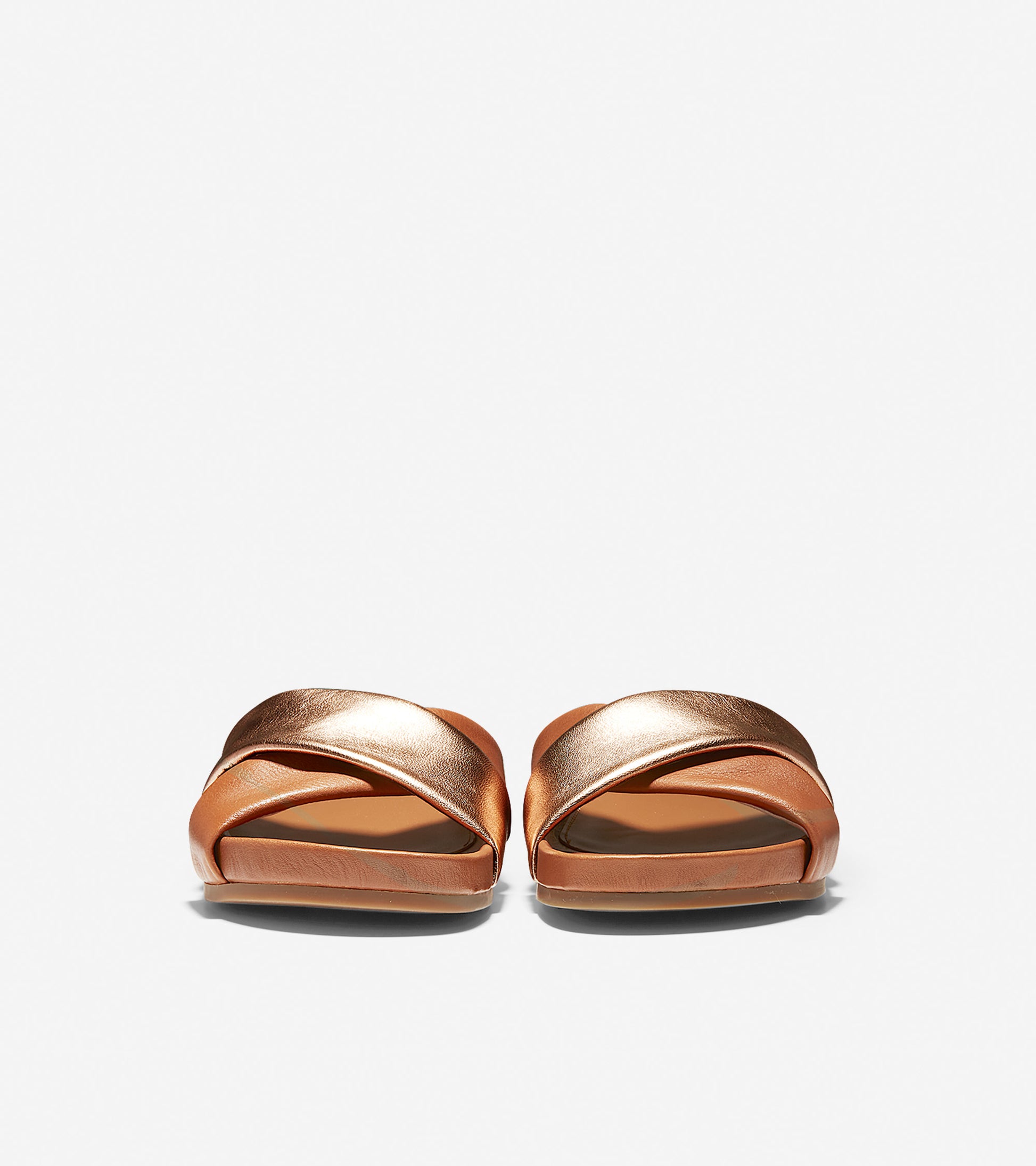 ColeHaan-Arielle Sandal-w15099-British Tan Tumbled Leather-rose Gold