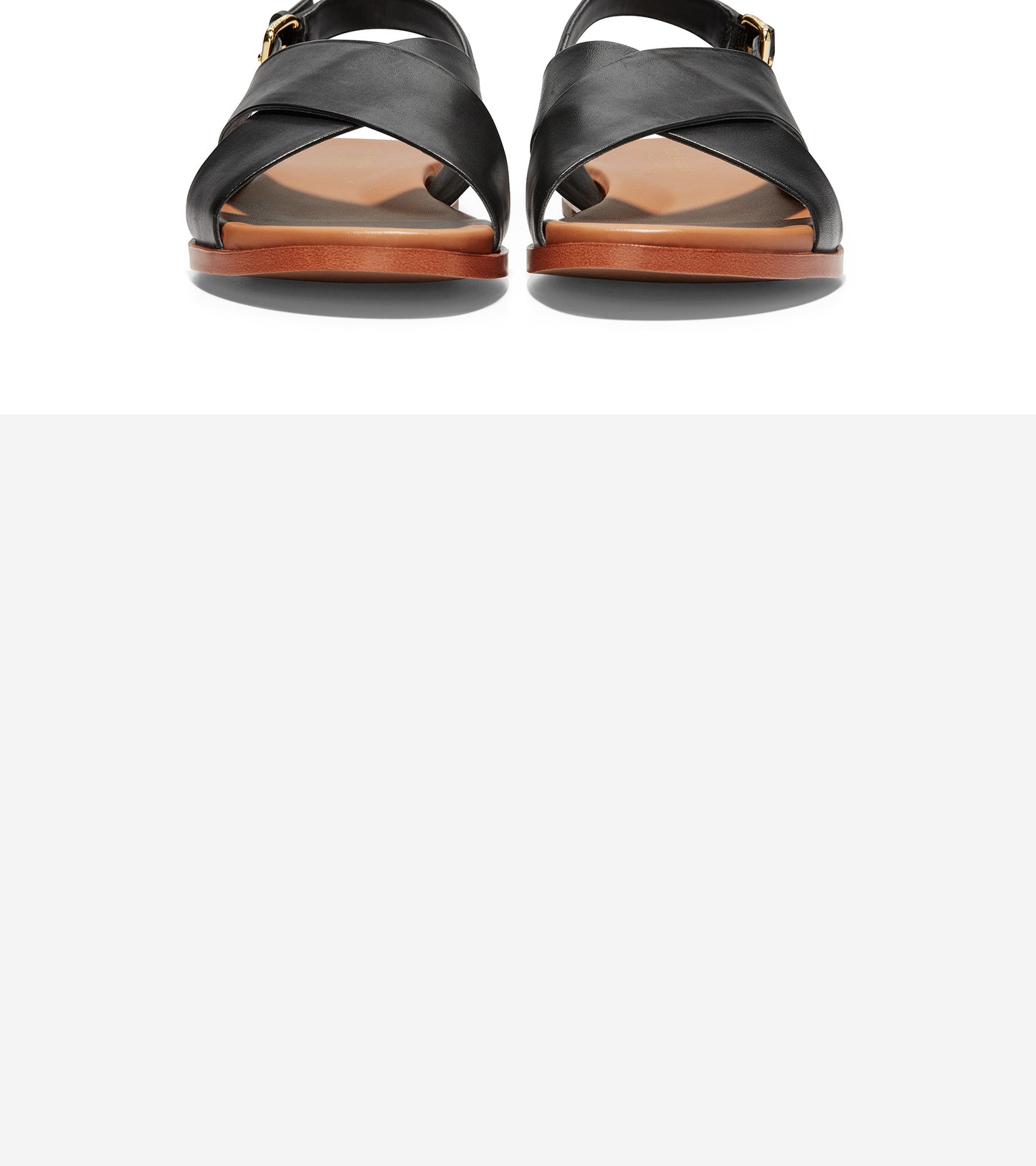 ColeHaan-Fernanda Grand Sandal-w15150-Black Leather