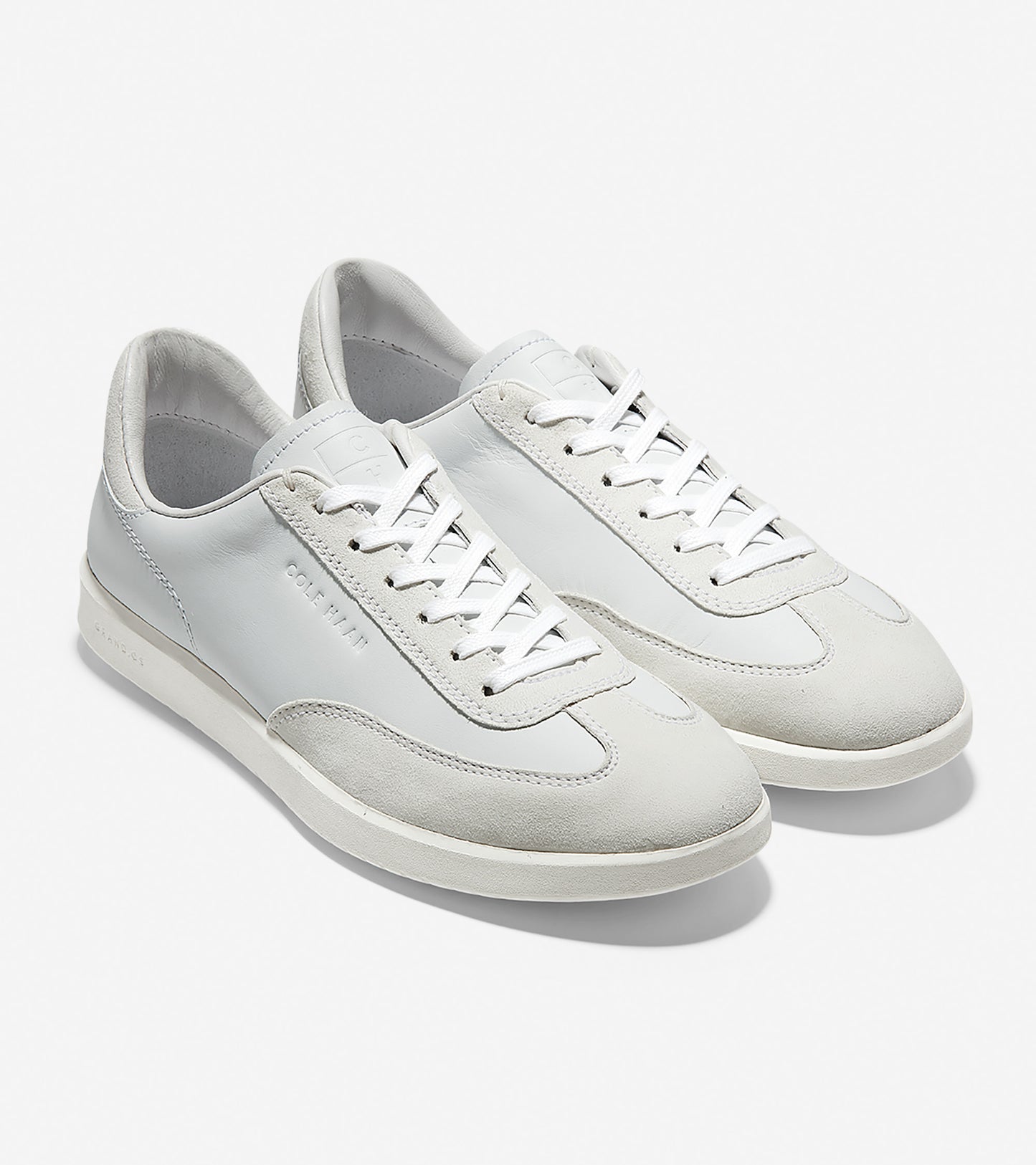 ColeHaan-GrandPrø Turf LS Sneaker-w15163-Optic White Leather