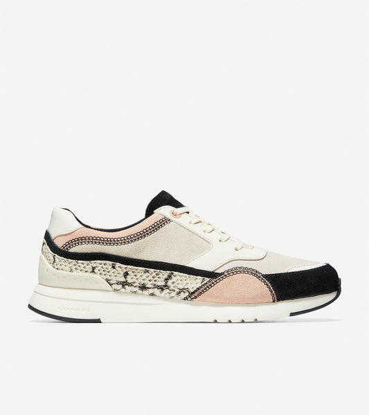 ColeHaan-GrandPrø Downtown Sneaker-w15446-Ivory Roccia-Black-Rose