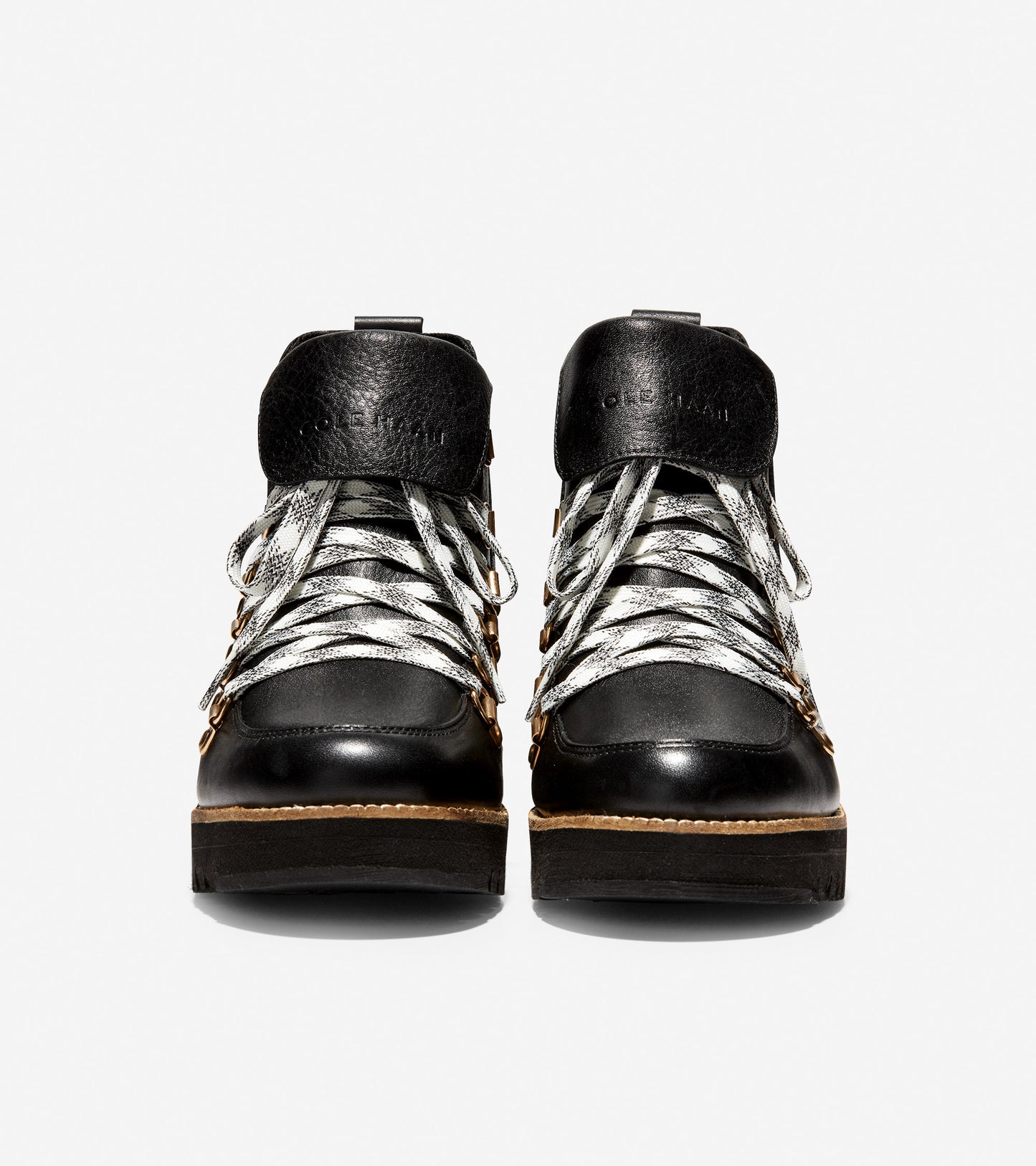 ColeHaan-ZERØGRAND Wedge Hiker Boot-w15450-Black