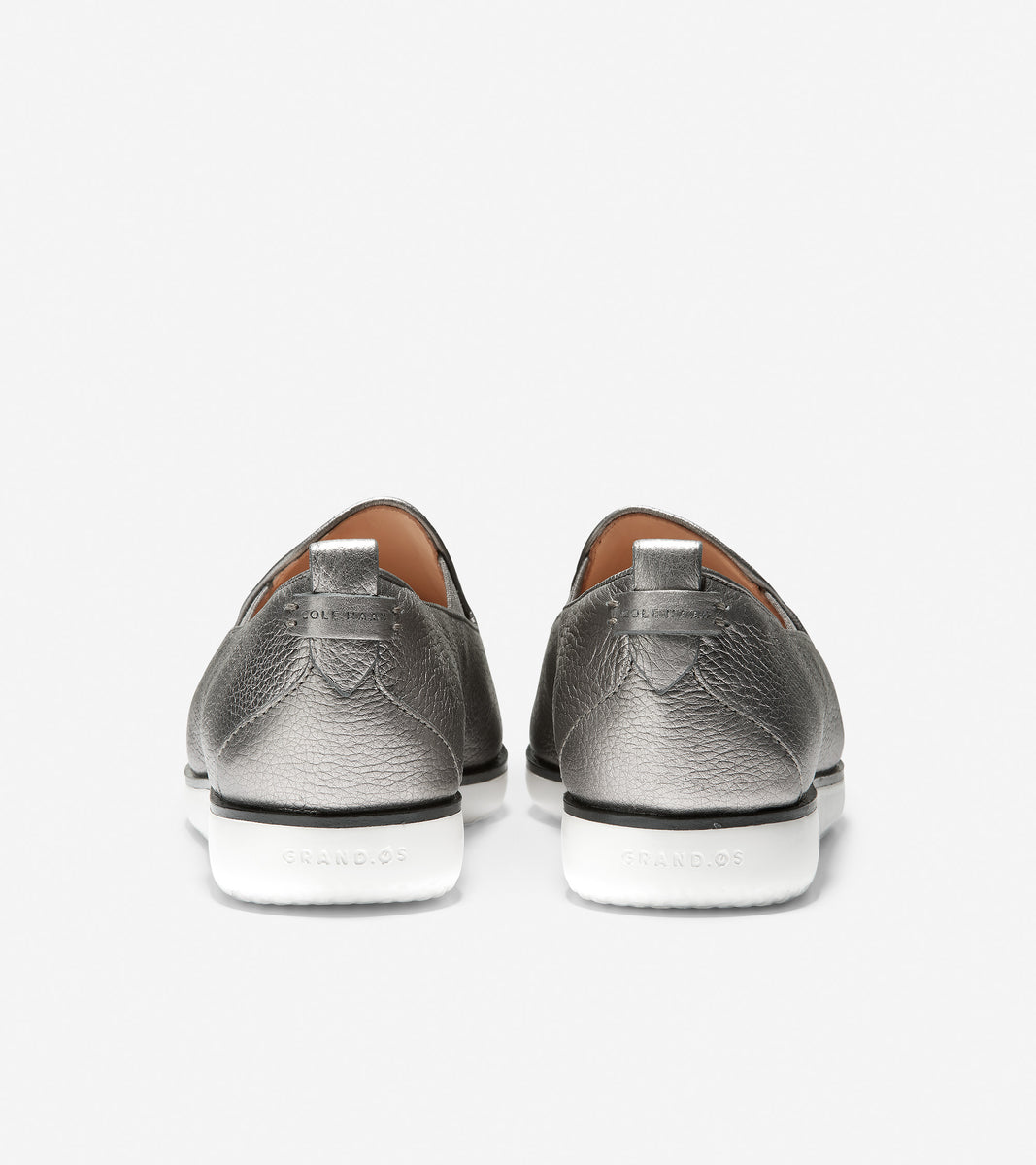 ColeHaan-Grand Ambition Slip-On Sneaker-w15520-Metallic Tumbled Leather