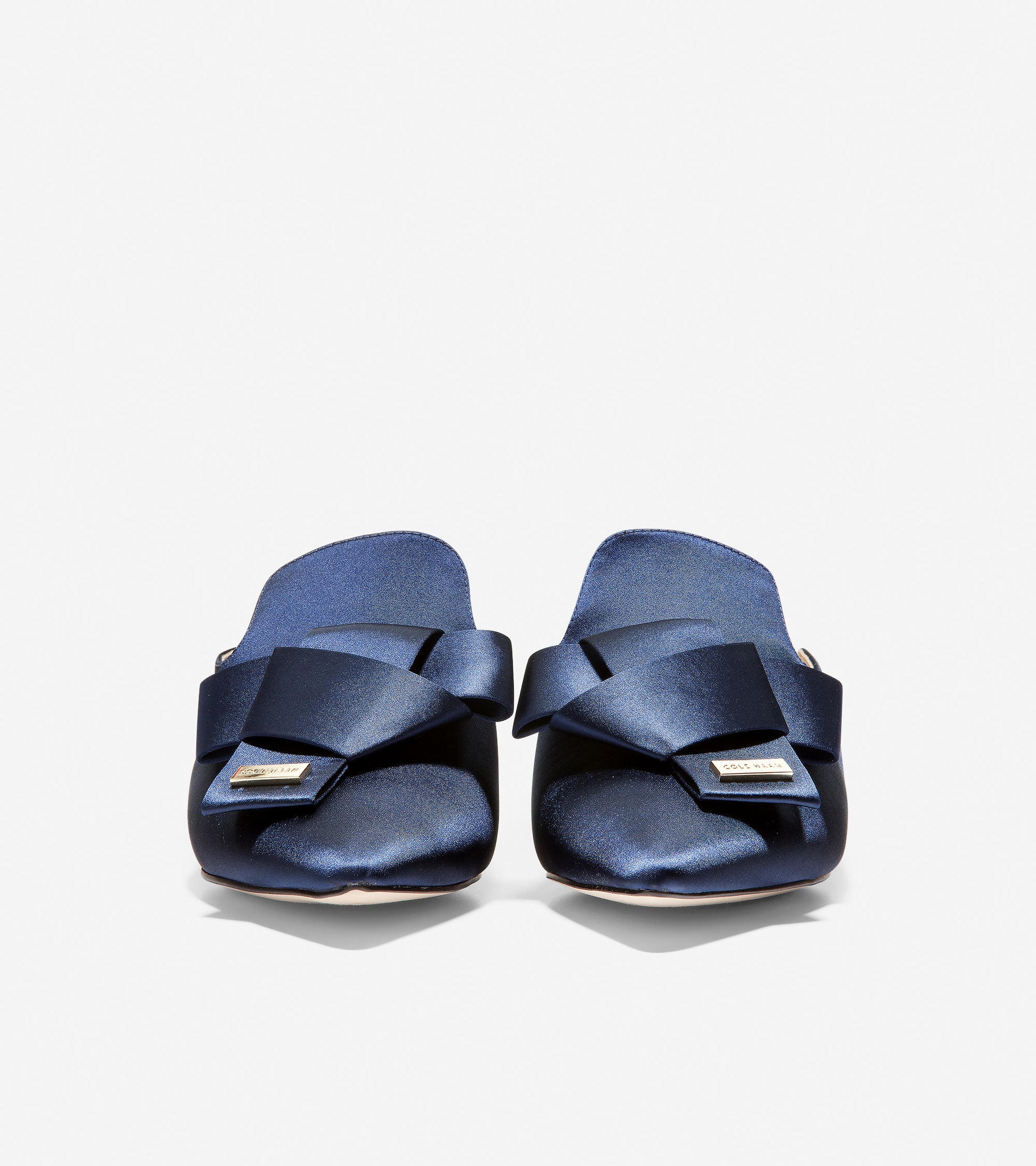 ColeHaan-Ophelia Mule (45mm)-w15757-Marine Blue Satin