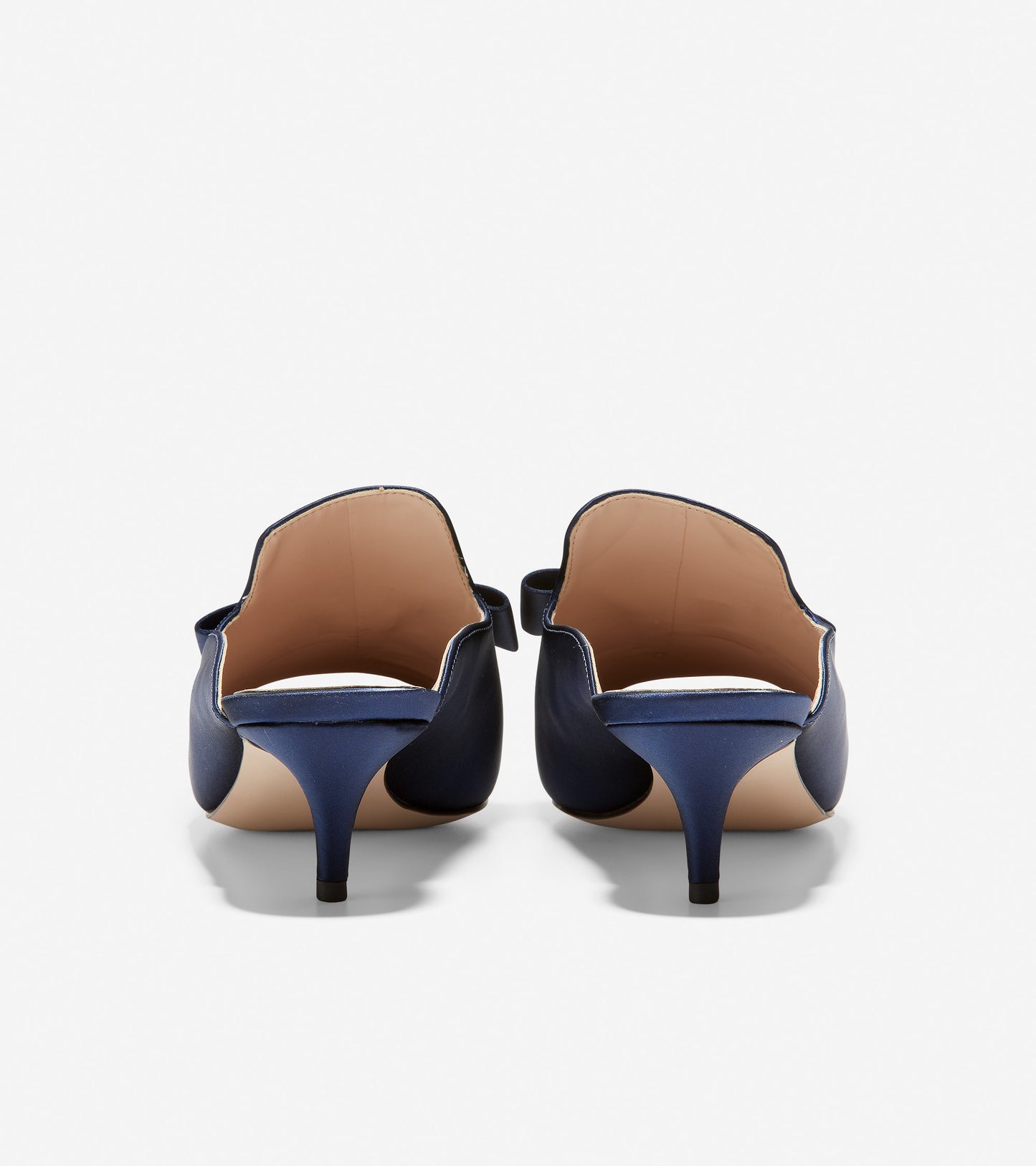 ColeHaan-Ophelia Mule (45mm)-w15757-Marine Blue Satin