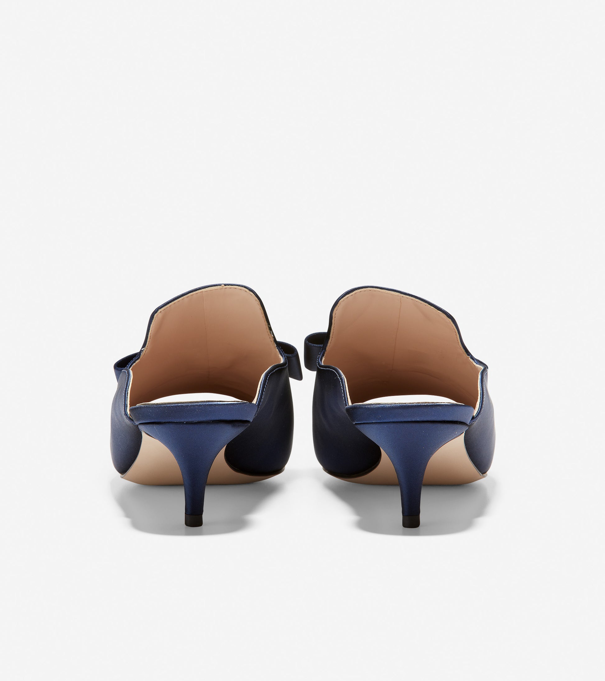 ColeHaan-Ophelia Mule (45mm)-w15757-Marine Blue Satin