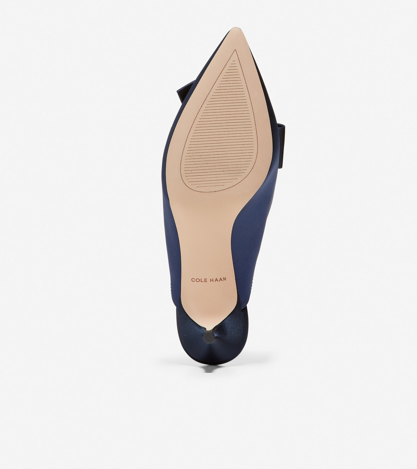 ColeHaan-Ophelia Mule (45mm)-w15757-Marine Blue Satin