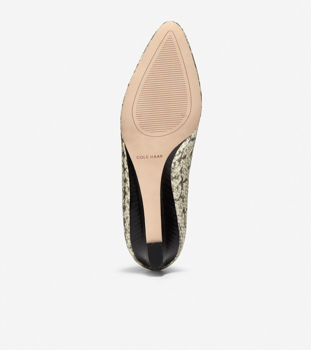 ColeHaan-Kathryn Wedge-w15839-Natural Python Print Leather