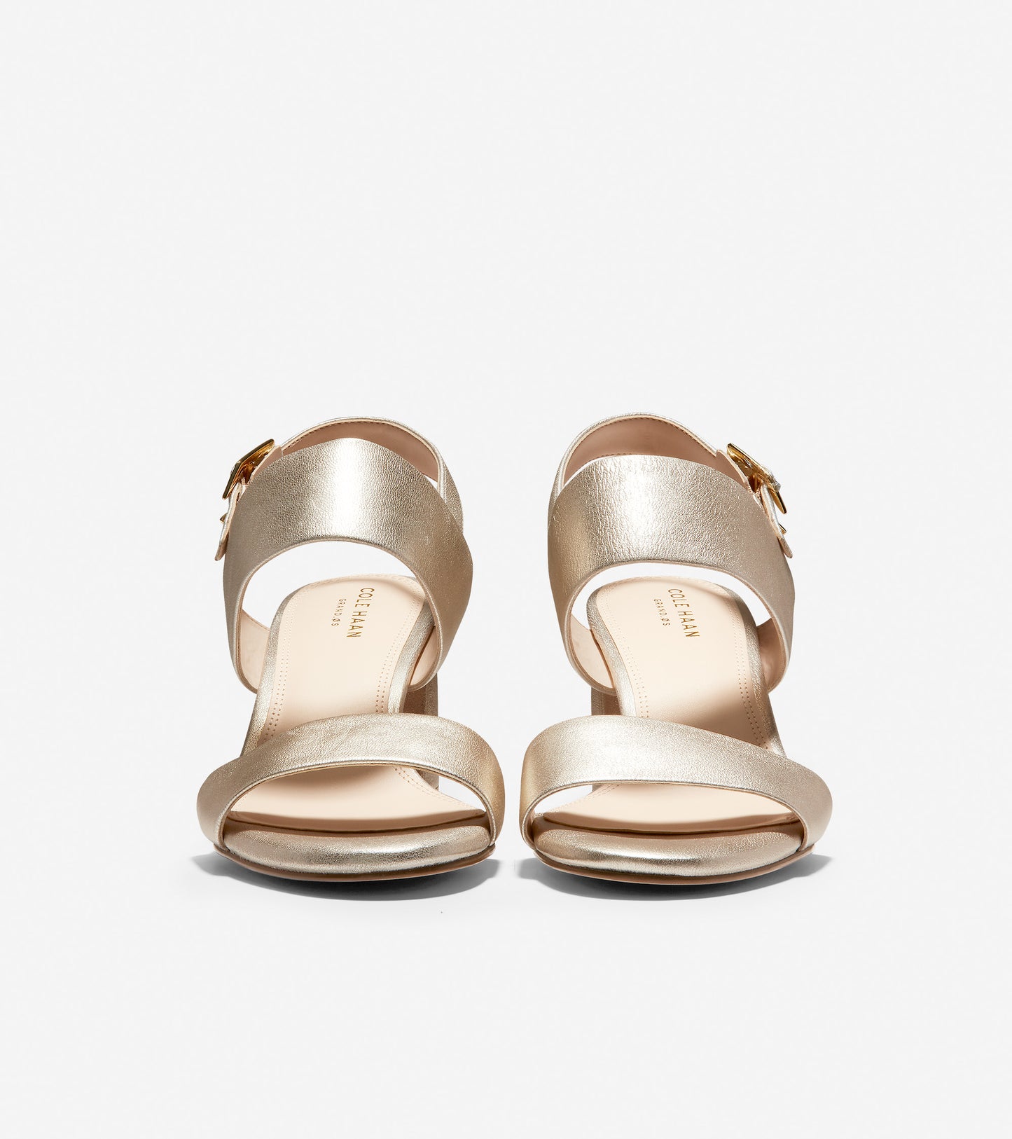 ColeHaan-Avani City Sandal-w15964-Soft Gold Metallic Leather