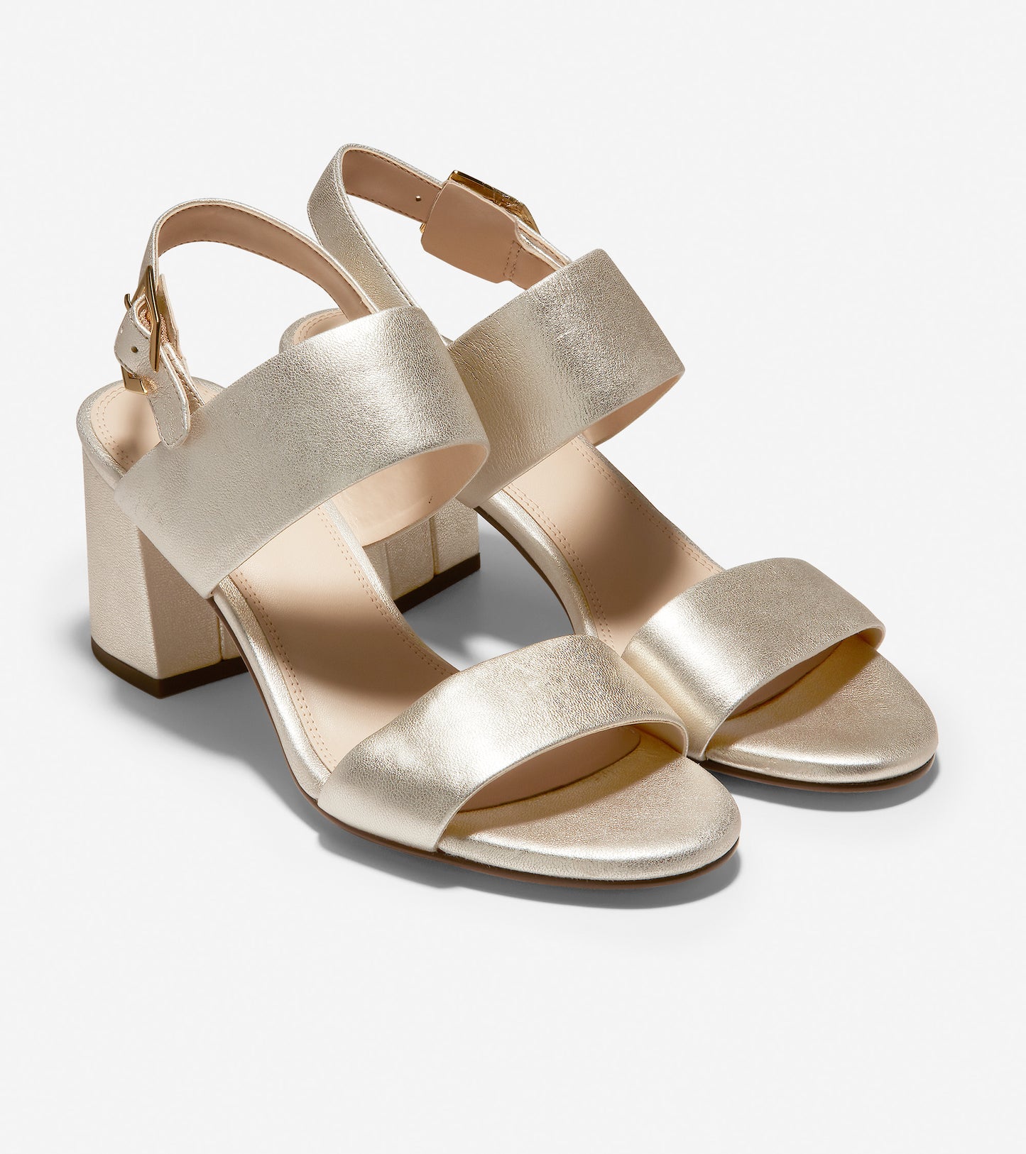 ColeHaan-Avani City Sandal-w15964-Soft Gold Metallic Leather