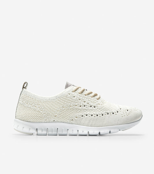 ColeHaan-ZERØGRAND Wingtip Oxford-w17101-Ivory Metallic Stitchlite™