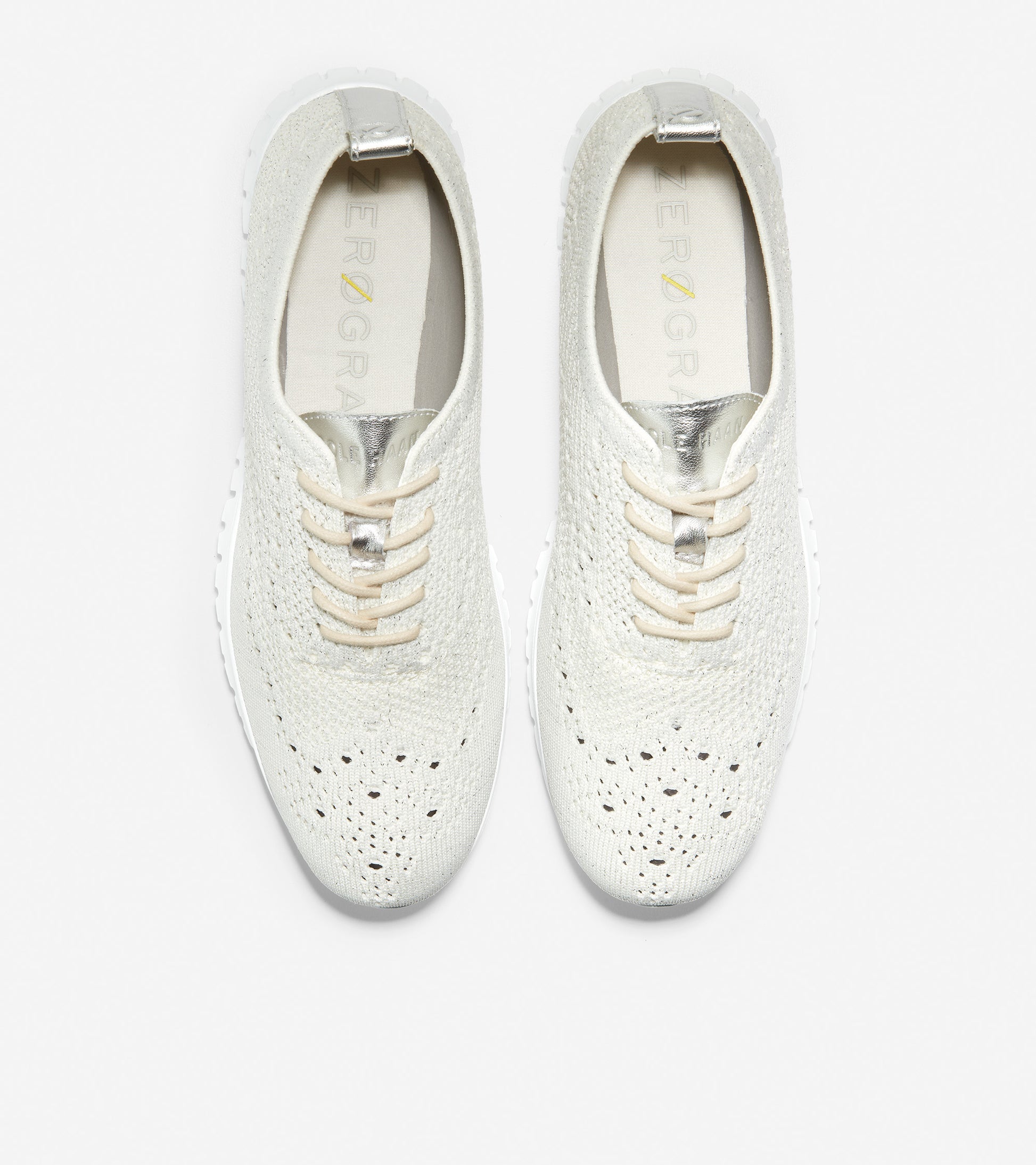 ColeHaan-ZERØGRAND Wingtip Oxford-w17101-Ivory Metallic Stitchlite™