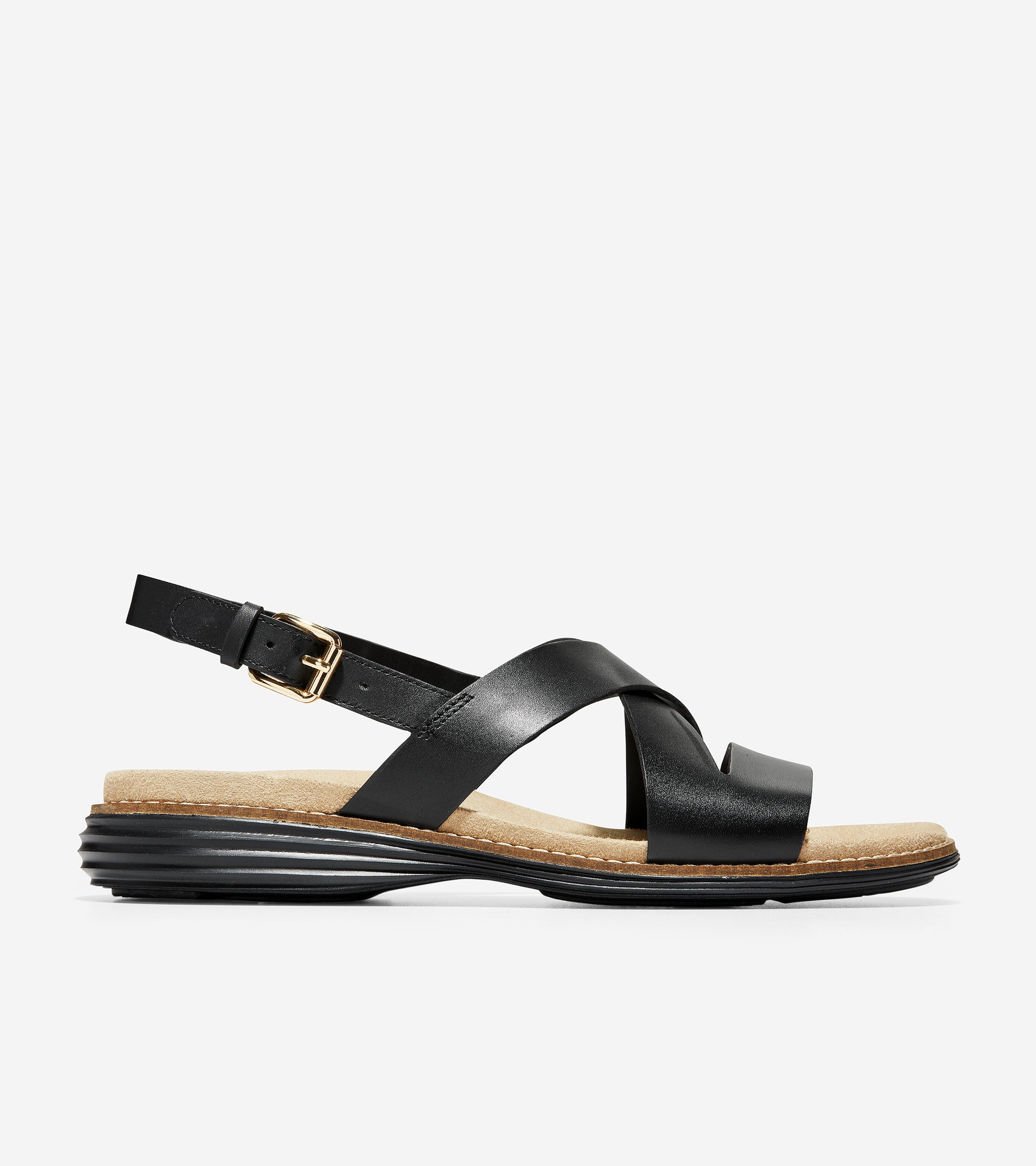 ColeHaan-ØriginalGrand Sandal-w17164-Black Leather