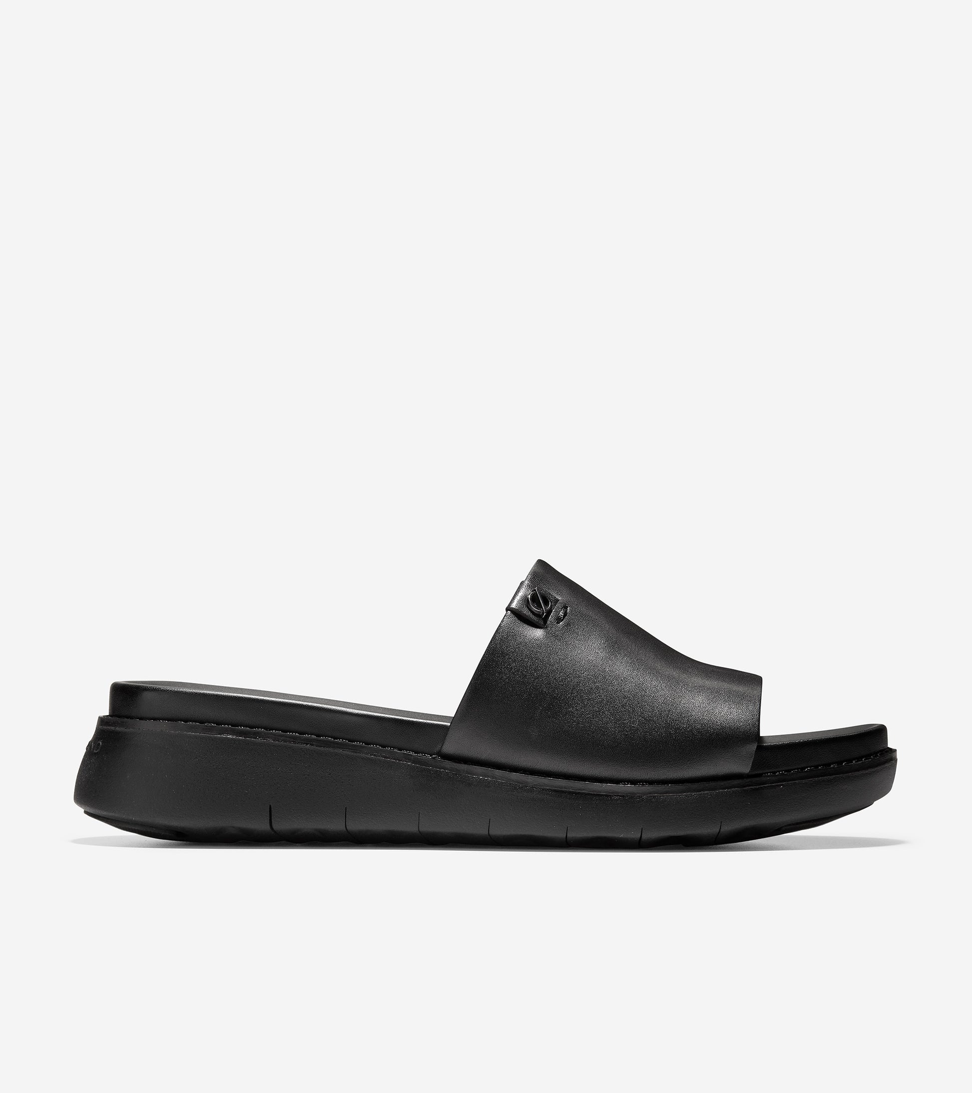 ColeHaan-ZERØGRAND Global Slide Sandal-w17202-Black