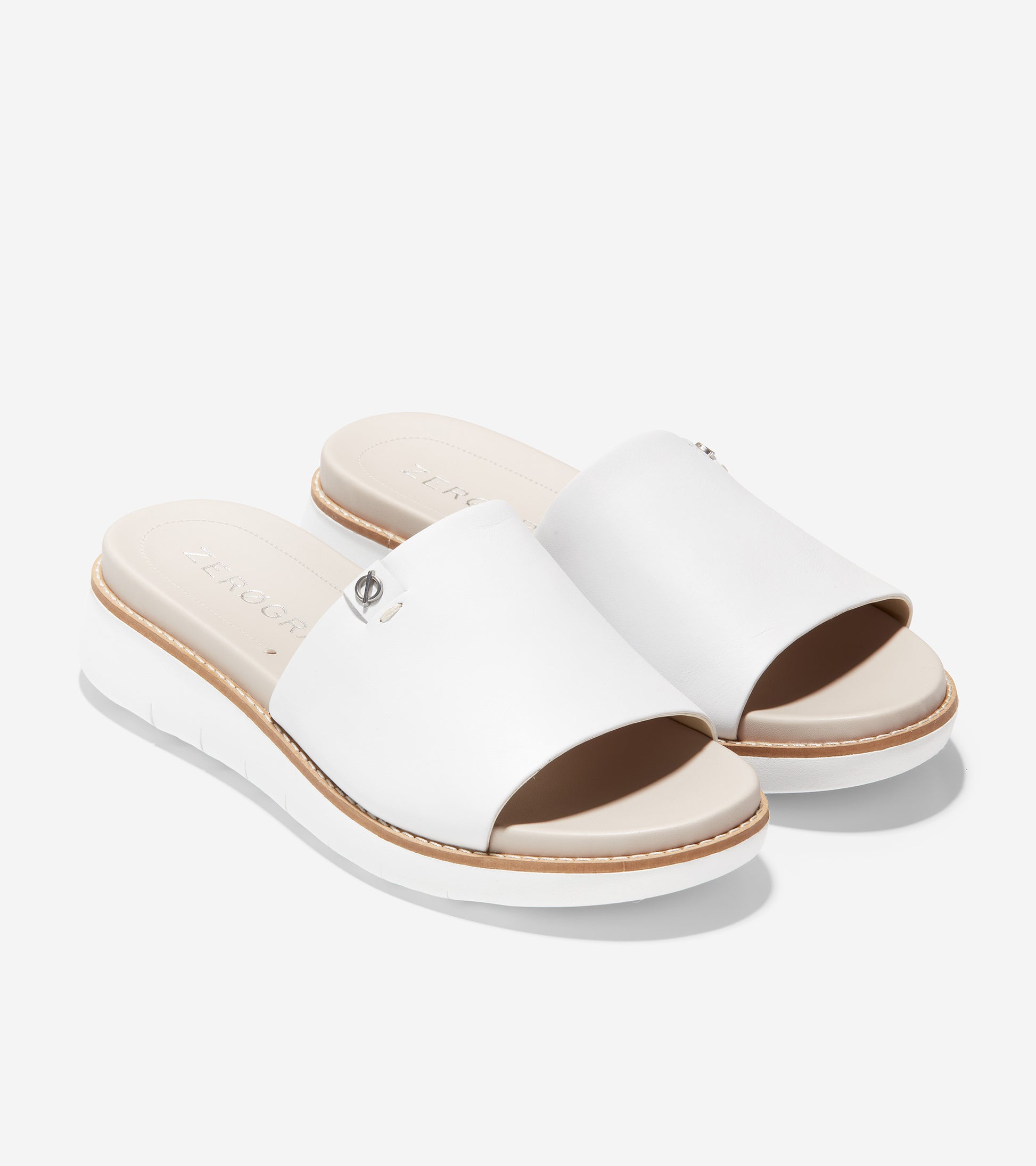 ColeHaan-ZERØGRAND Global Slide Sandal-w17203-Optic White