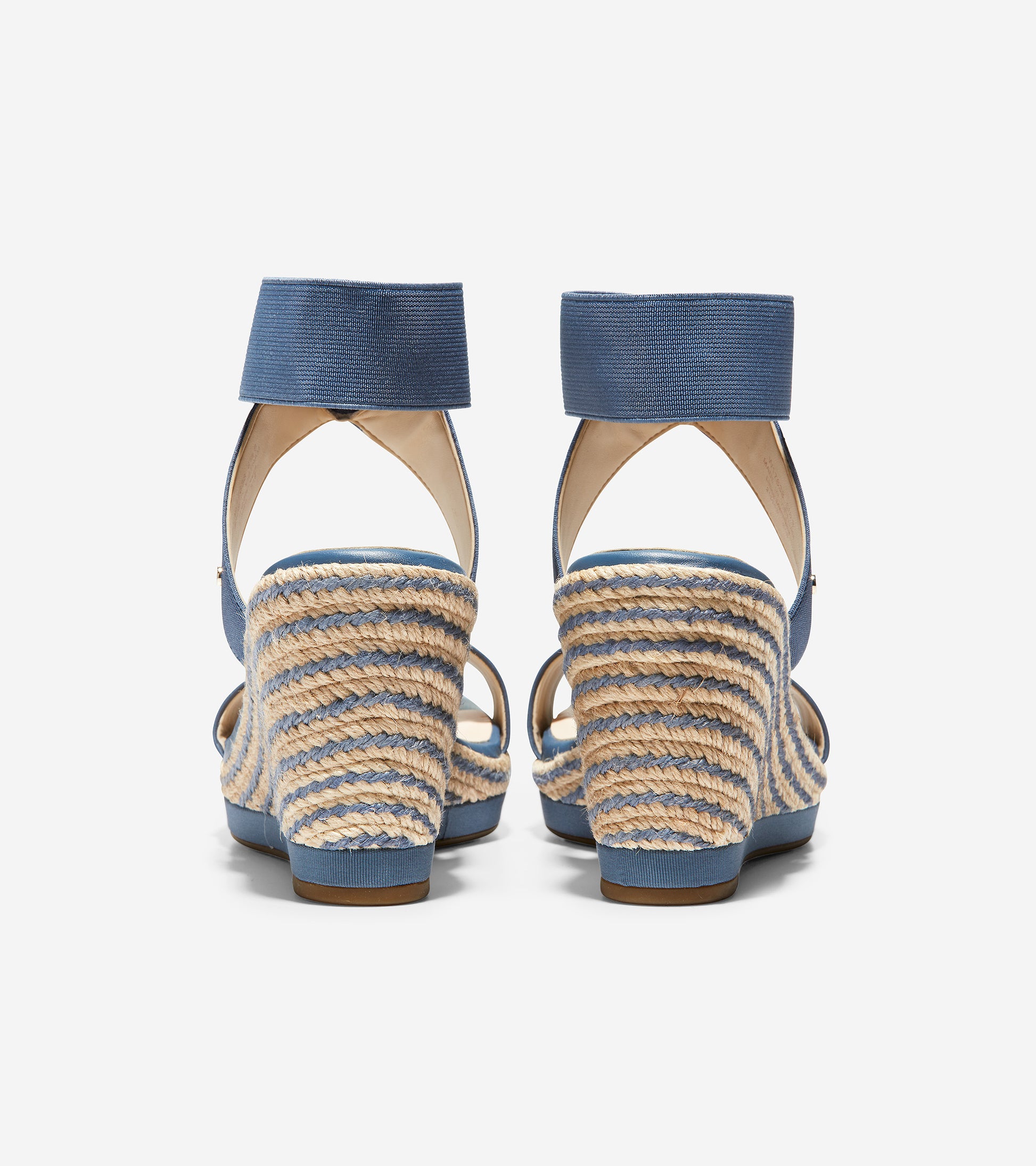 ColeHaan-Cloudfeel Espadrille Wedge Sandal-w17638-Vintage Indigo Leather