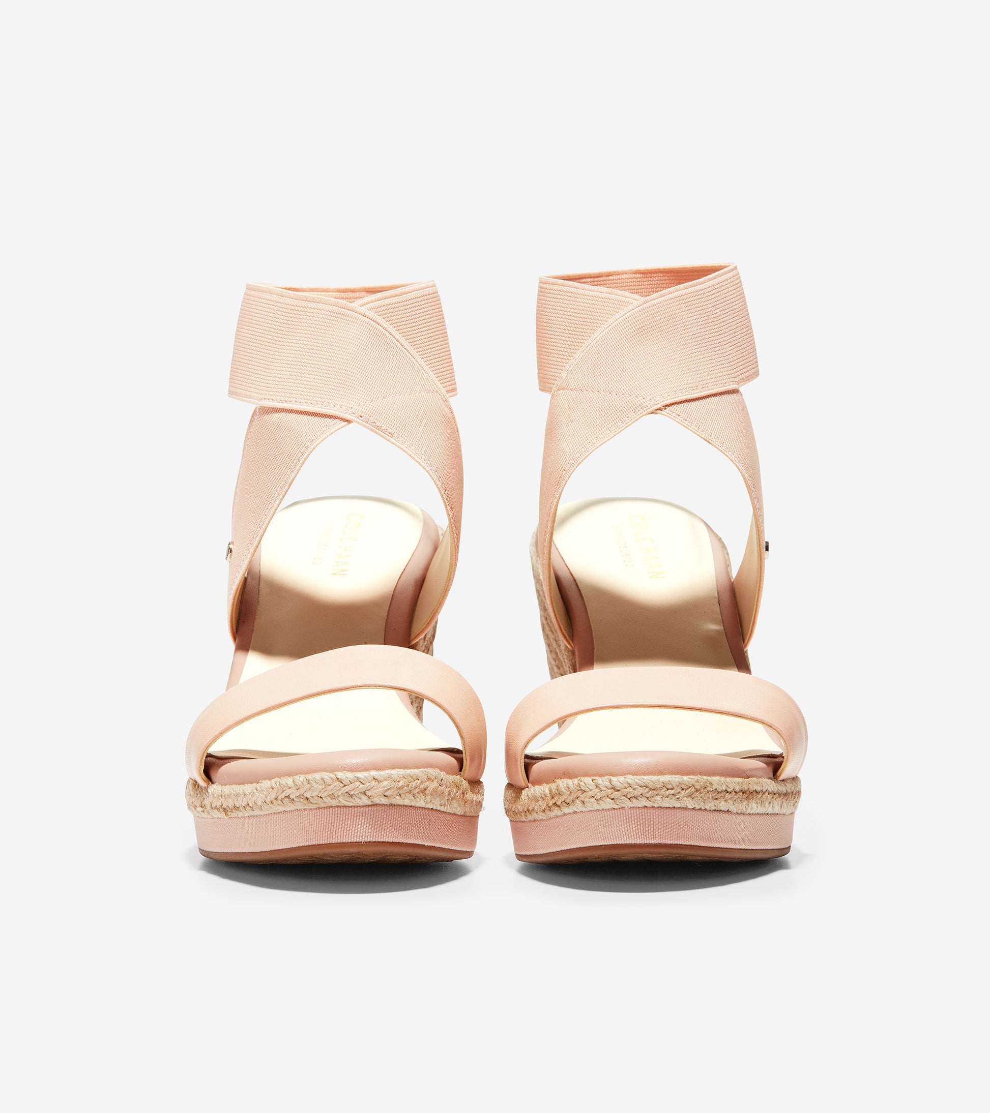 ColeHaan-Cloudfeel Espadrille Wedge Sandal-w17639-Mahogany Rose Leather