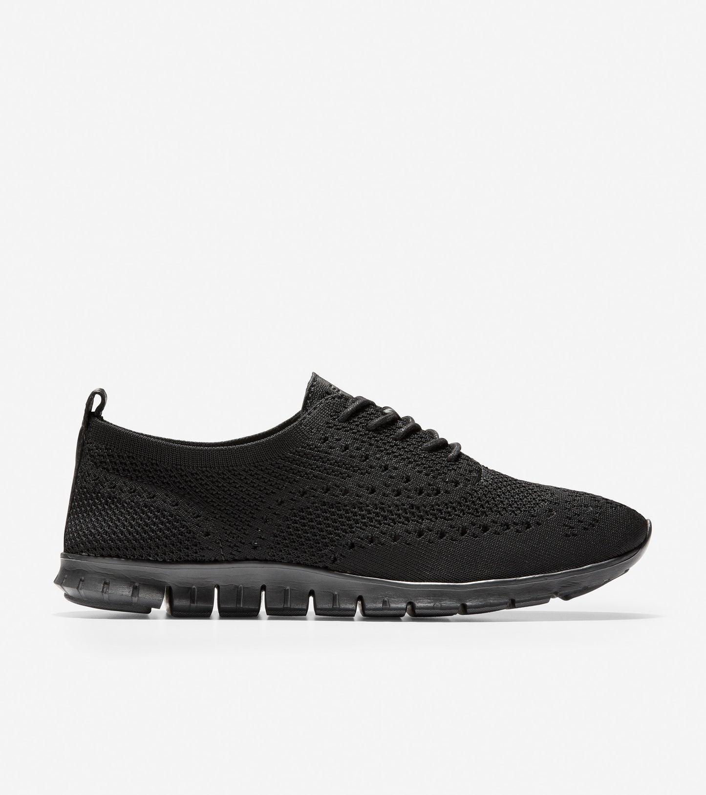 ColeHaan-ZERØGRAND Wingtip Oxford-w17828-Black Stitchlite™-Black
